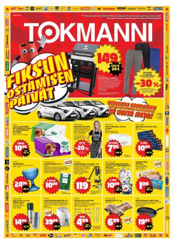 Tokmanni tarjoukset  - 19.04.2021 - 25.04.2021.