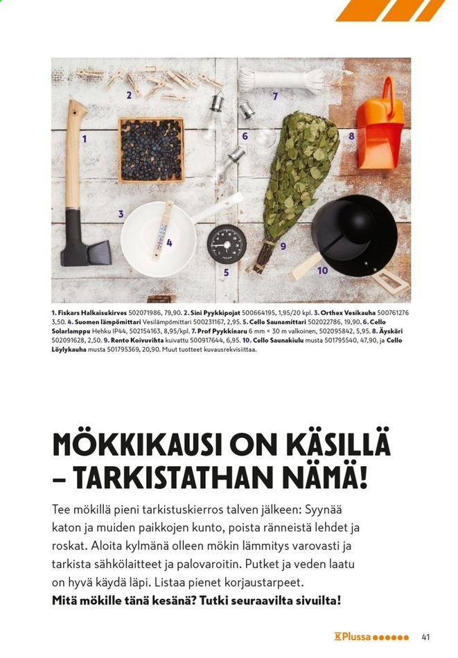 K-Rauta tarjoukset - 14.04.2021 - 08.06.2021. Sivu 41