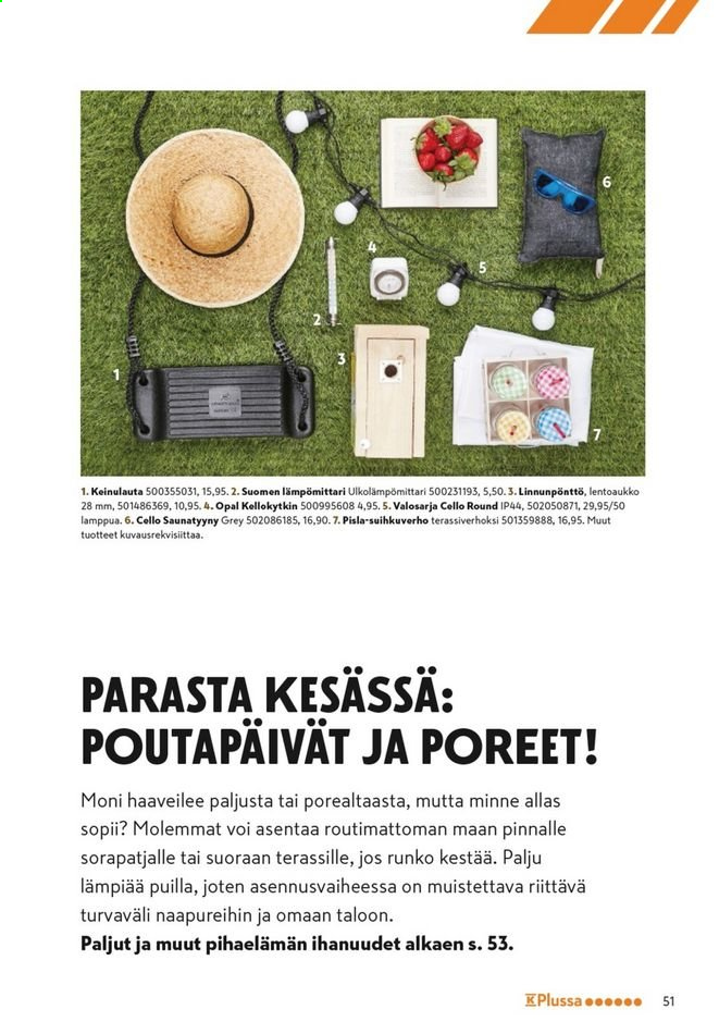 K-Rauta tarjoukset - 14.04.2021 - 08.06.2021. Sivu 51