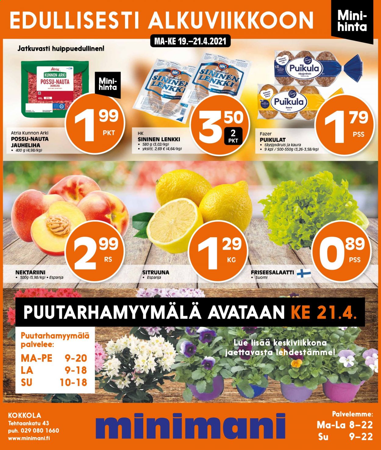 Minimani tarjoukset - 19.04.2021 - 21.04.2021. Sivu 1