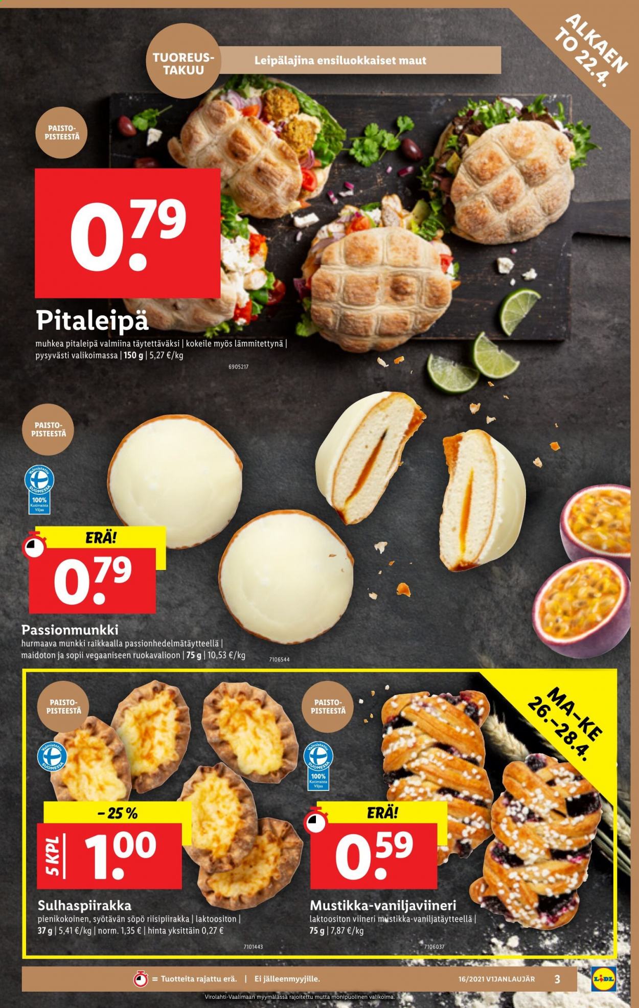 Lidl tarjoukset - 22.04.2021 - 28.04.2021. Sivu 3