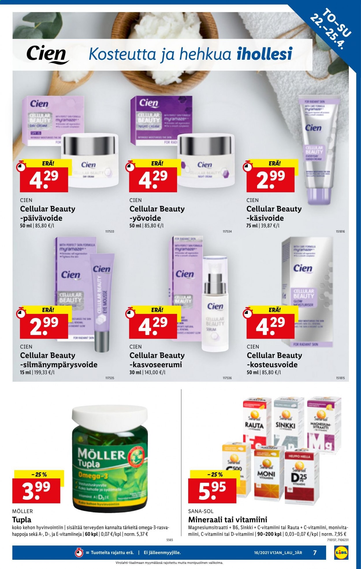 Lidl tarjoukset - 22.04.2021 - 28.04.2021. Sivu 7