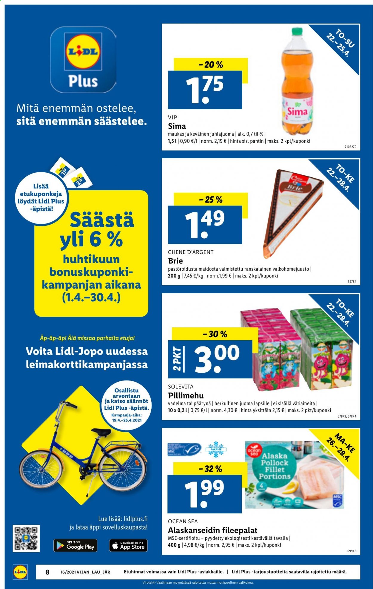 Lidl tarjoukset - 22.04.2021 - 28.04.2021. Sivu 8