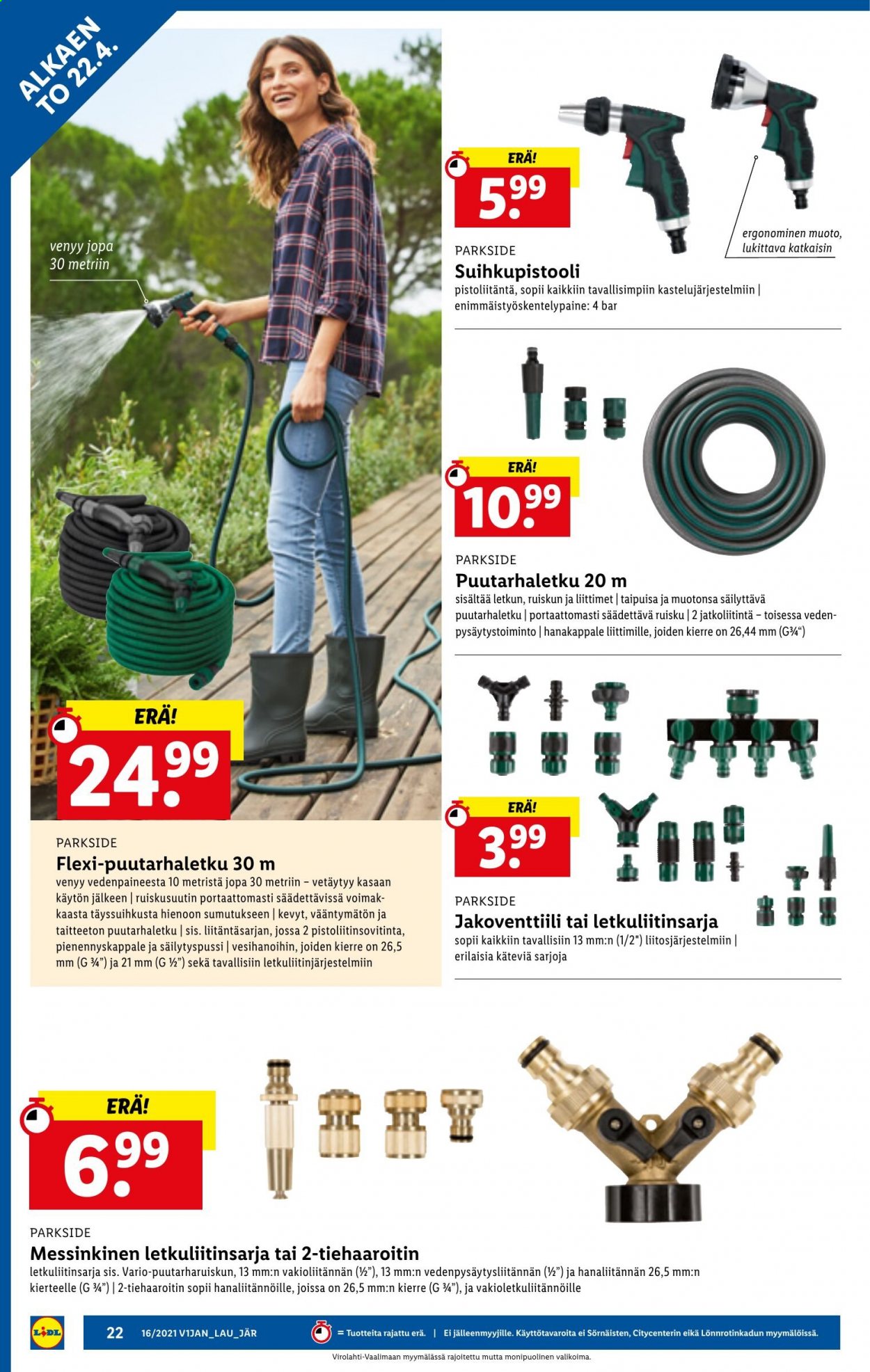 Lidl tarjoukset - 22.04.2021 - 28.04.2021. Sivu 22