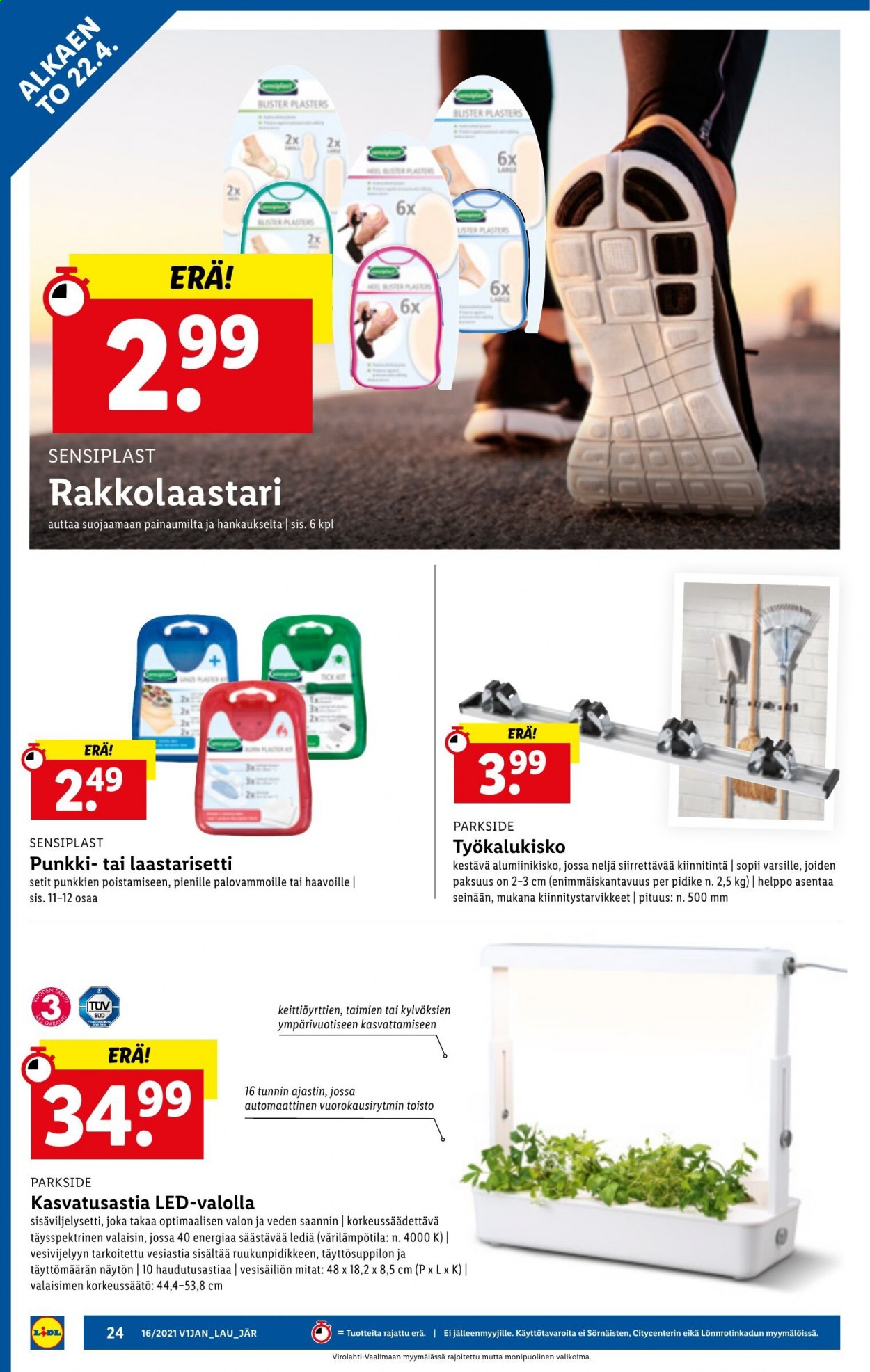 Lidl tarjoukset - 22.04.2021 - 28.04.2021. Sivu 24