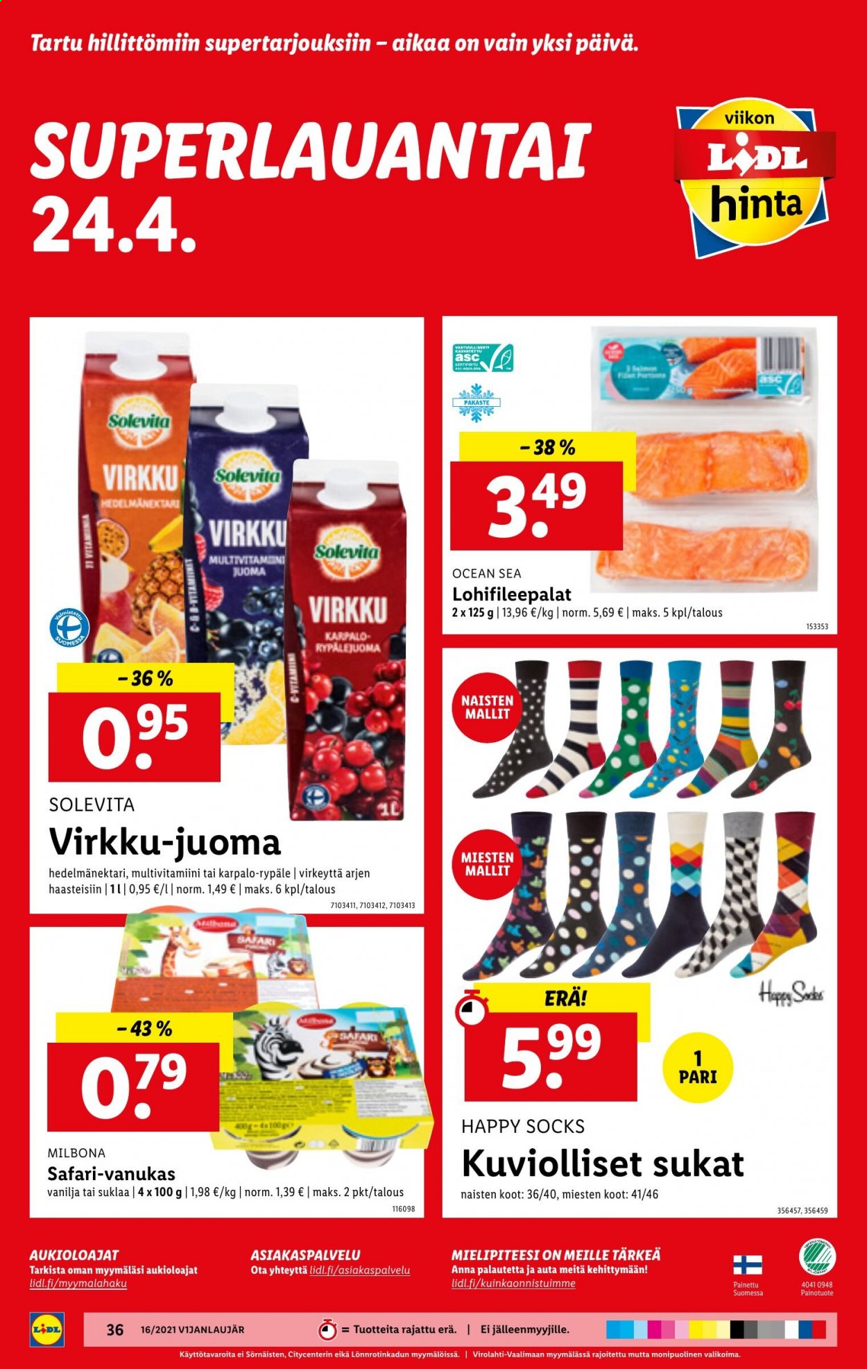 Lidl tarjoukset - 22.04.2021 - 28.04.2021. Sivu 36