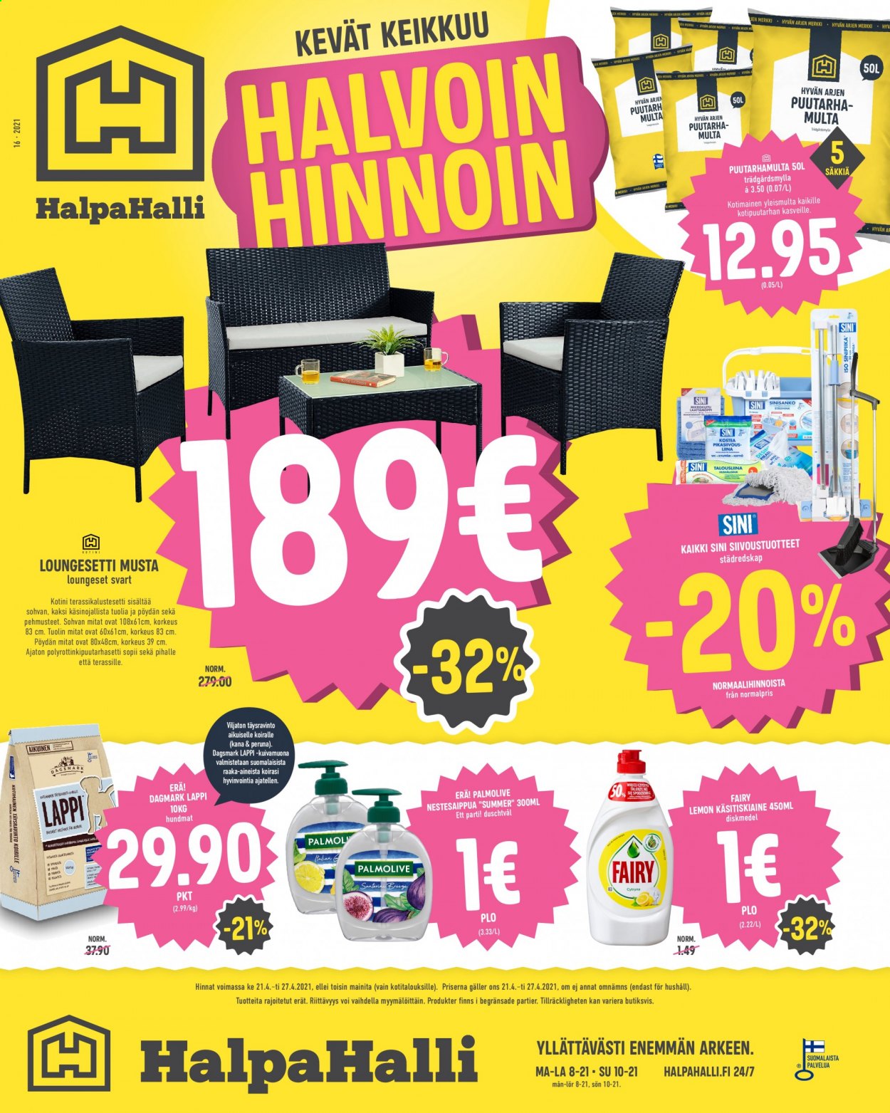 HalpaHalli tarjoukset - 21.04.2021 - 27.04.2021. Sivu 1
