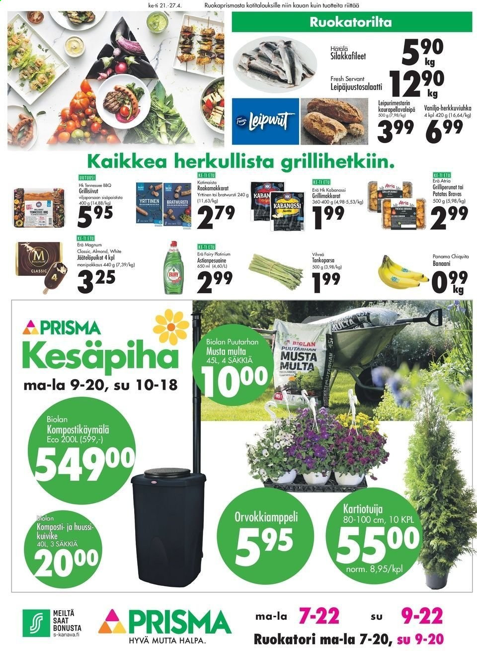 Prisma tarjoukset - 21.04.2021 - 27.04.2021. Sivu 1