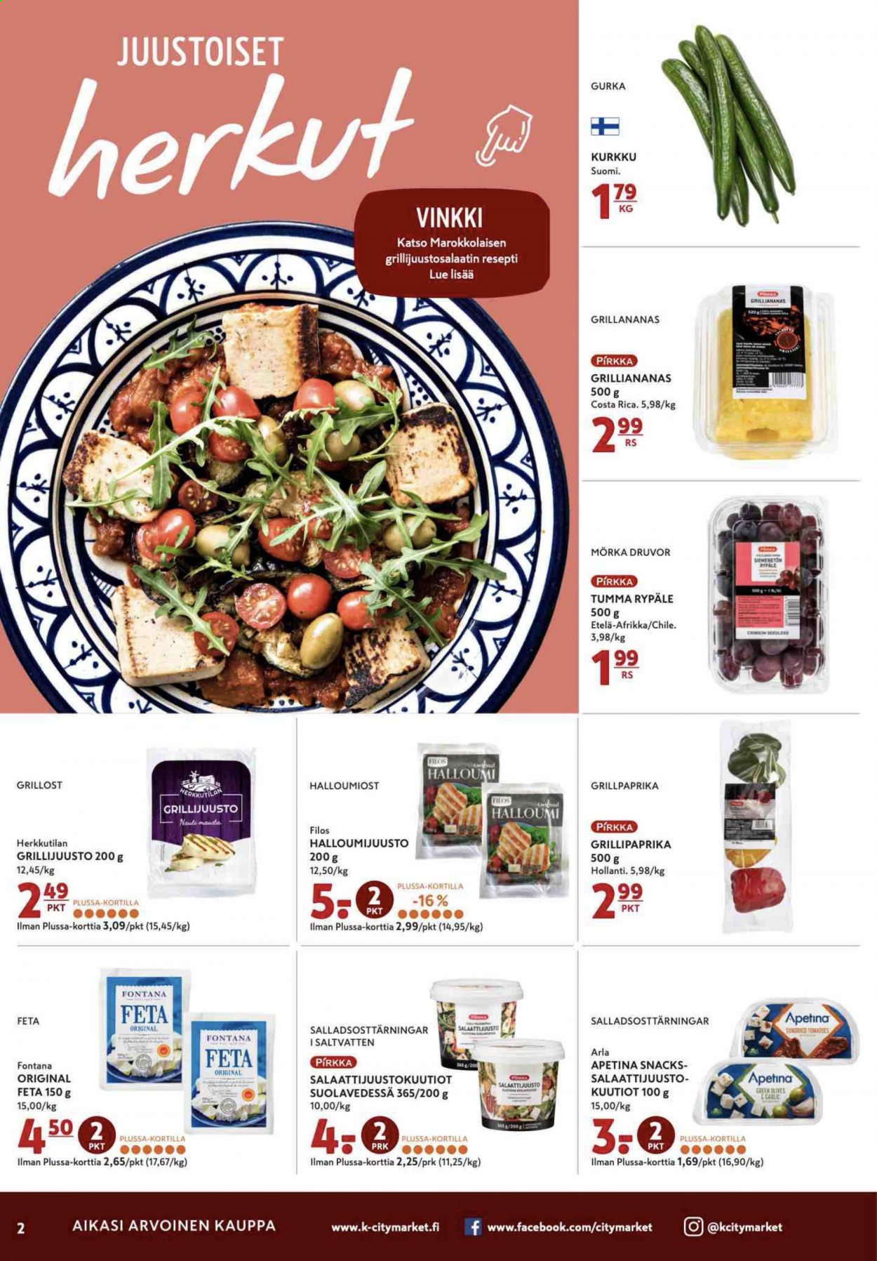 K-citymarket tarjoukset - 22.04.2021 - 25.04.2021. Sivu 2