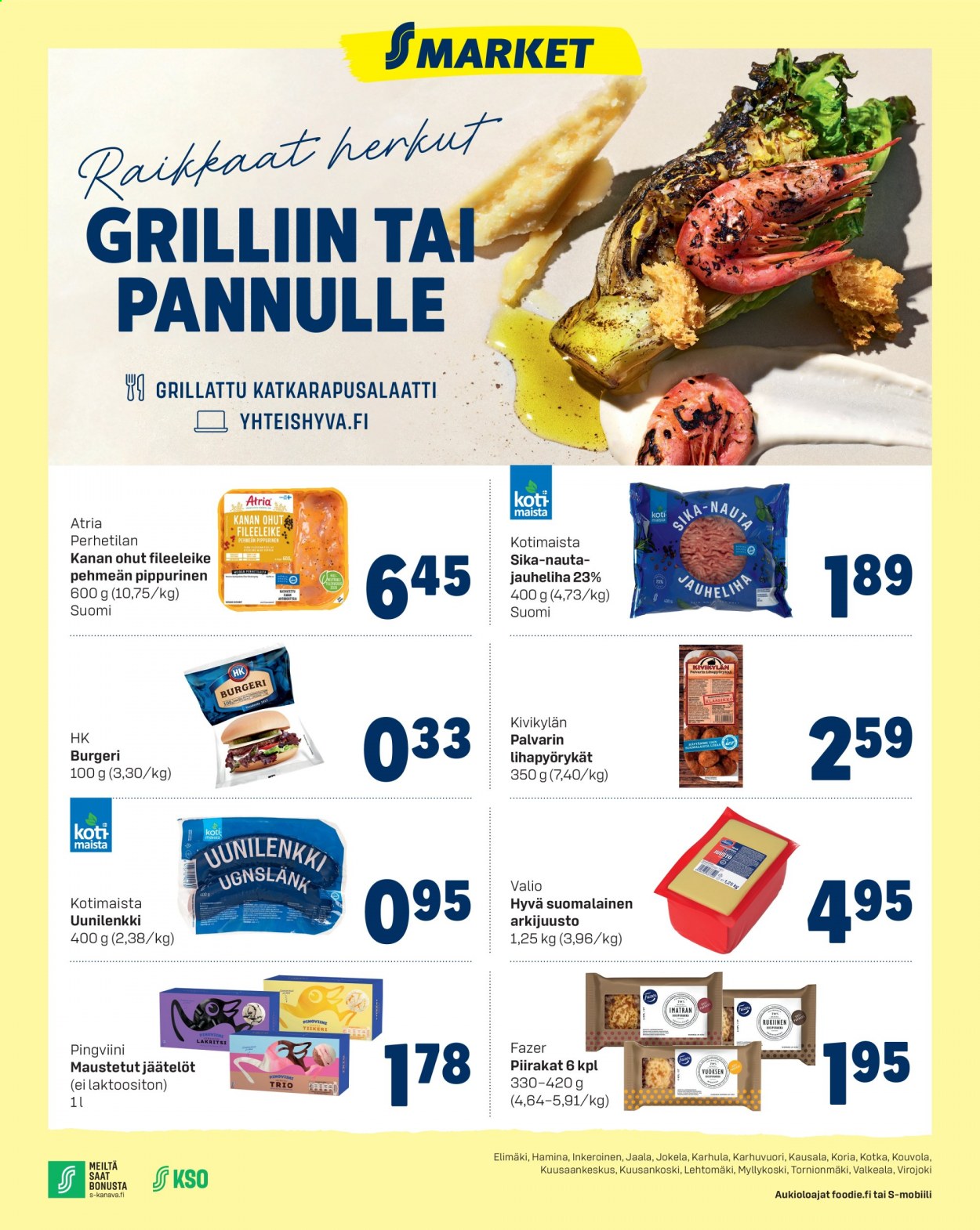 S-market tarjoukset - 22.04.2021 - 25.04.2021. Sivu 1