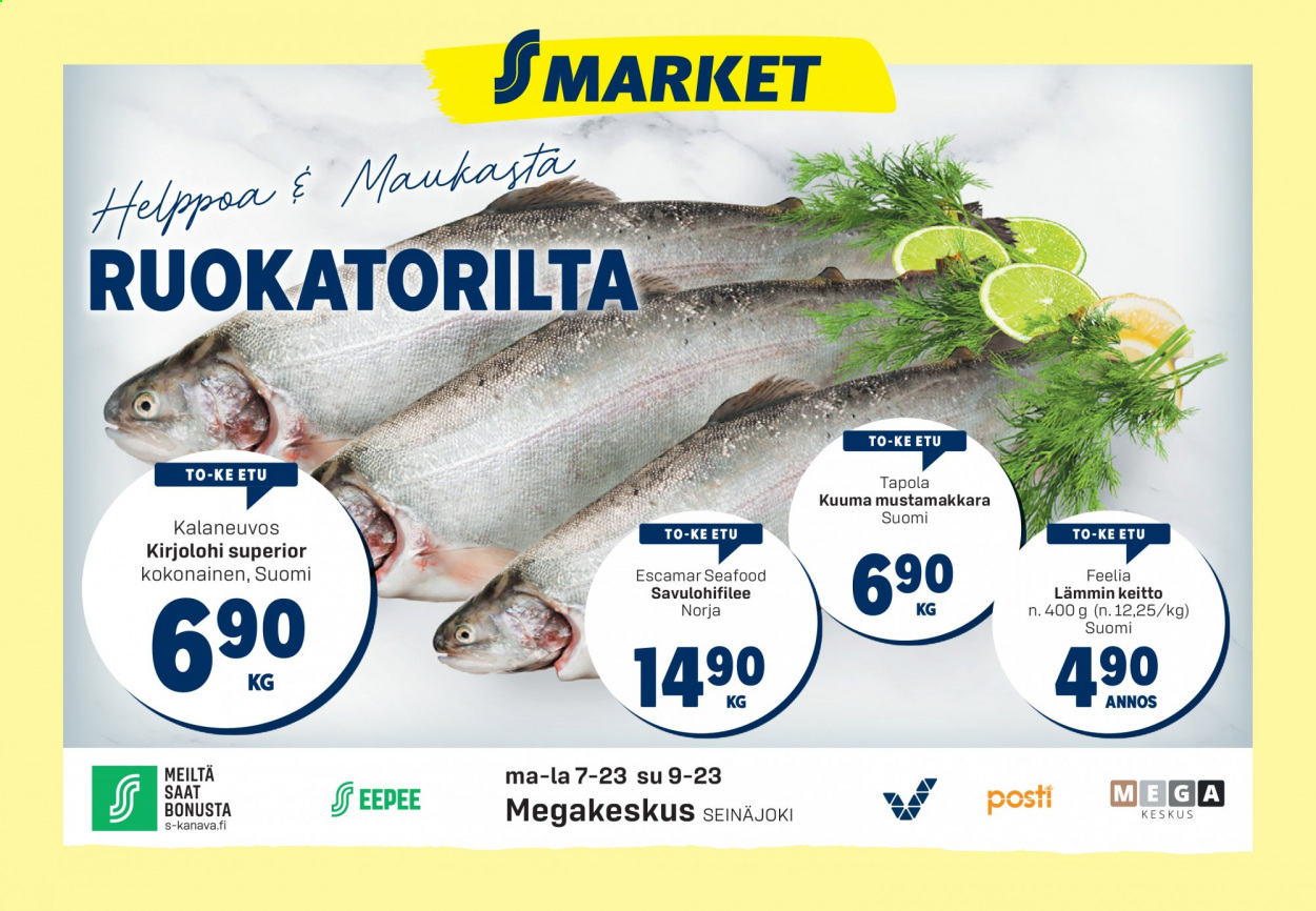 S-market tarjoukset - 22.04.2021 - 28.04.2021. Sivu 1