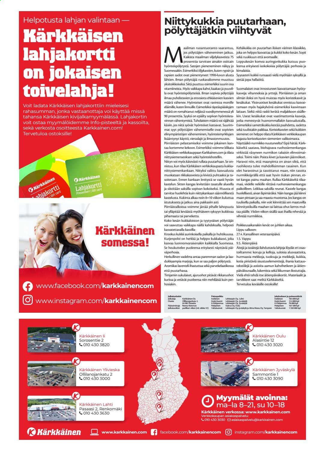 Kärkkäinen tarjoukset - 22.04.2021 - 05.05.2021. Sivu 2