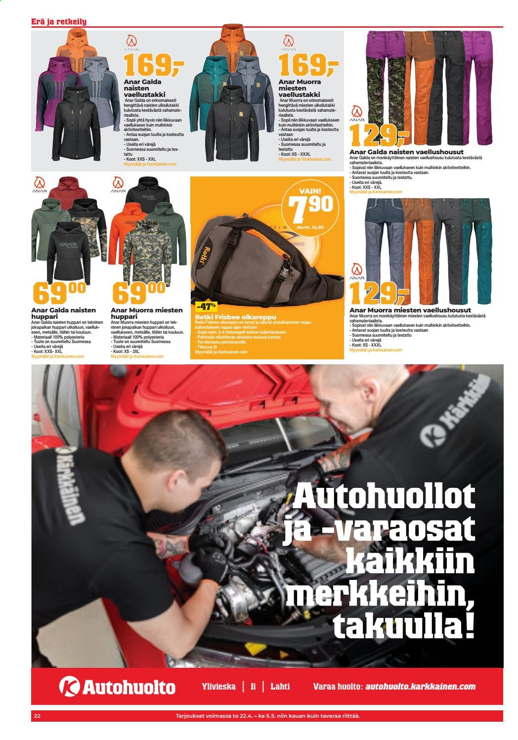 Kärkkäinen tarjoukset - 22.04.2021 - 05.05.2021. Sivu 18