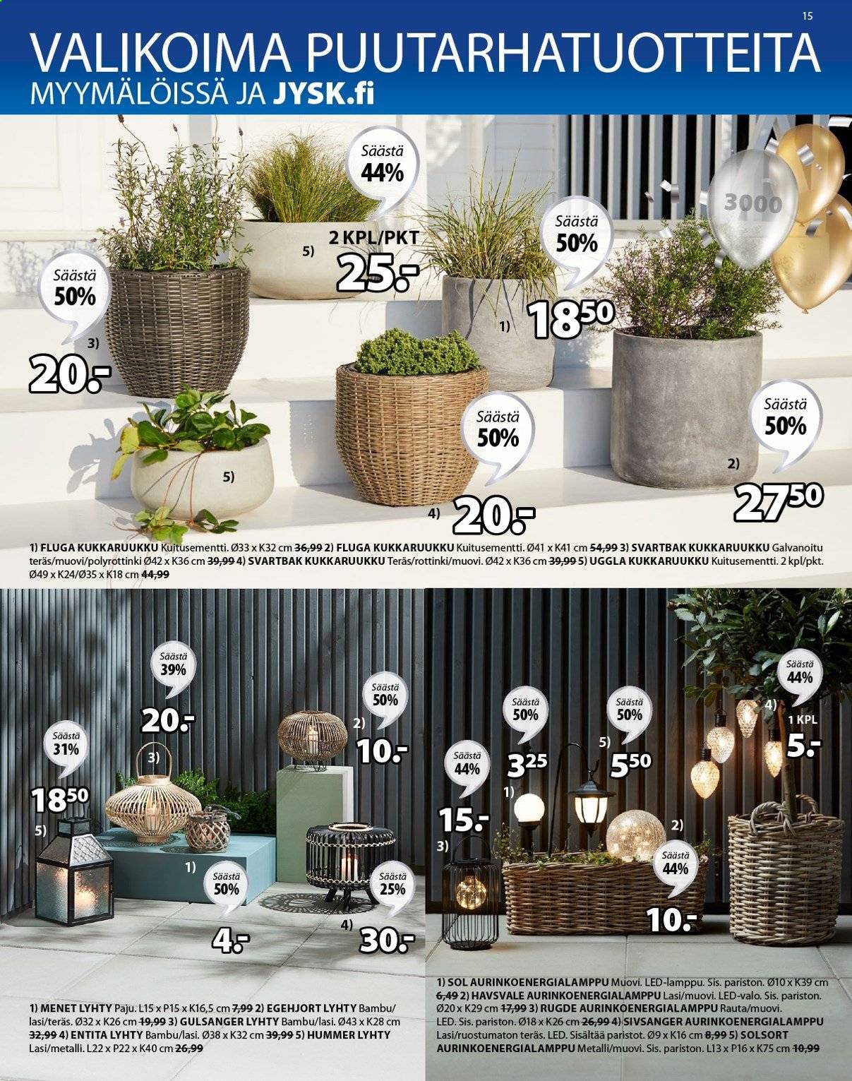 JYSK tarjoukset - 26.04.2021 - 09.05.2021. Sivu 15