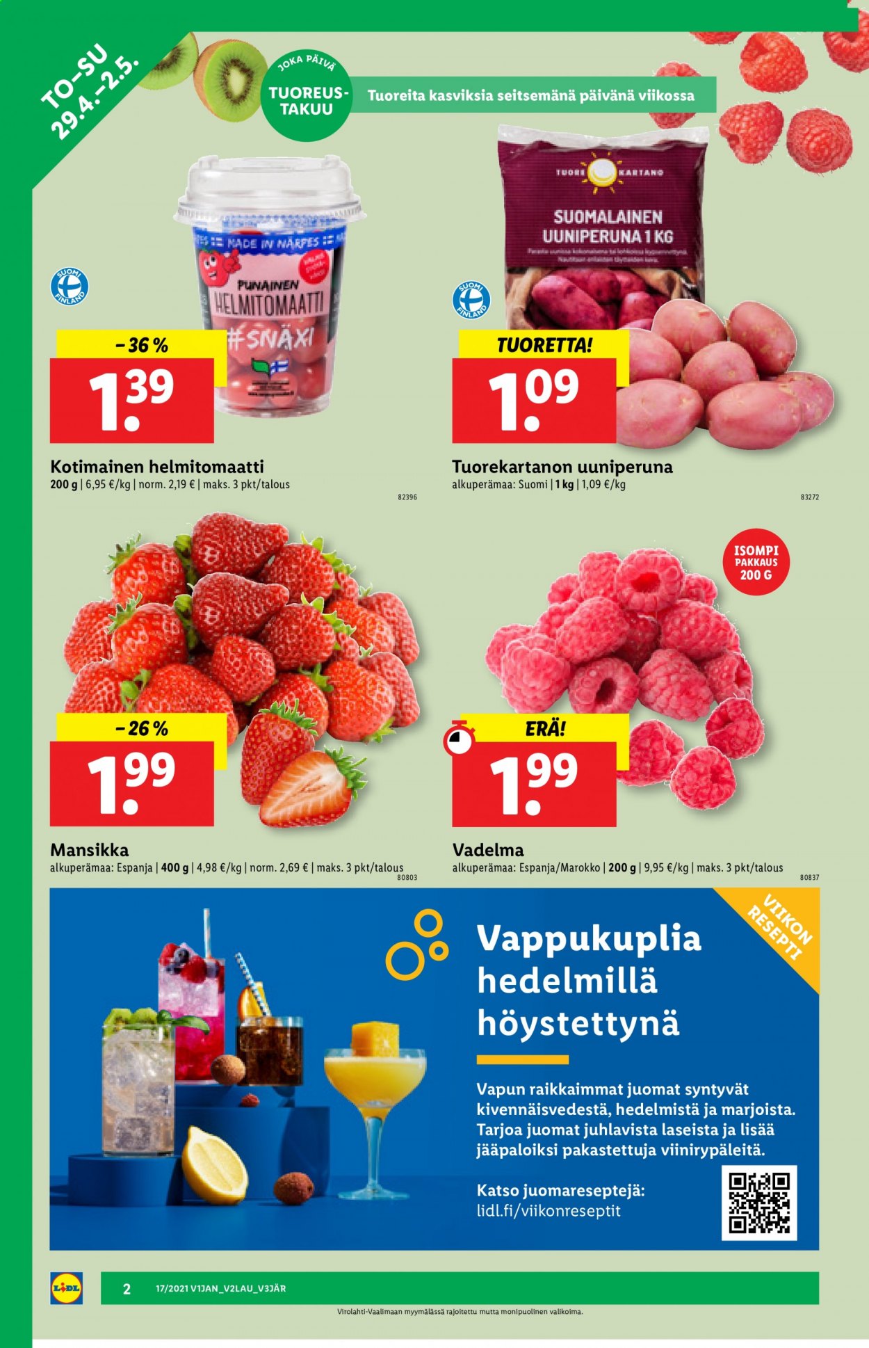 Lidl tarjoukset - 29.04.2021 - 05.05.2021. Sivu 2