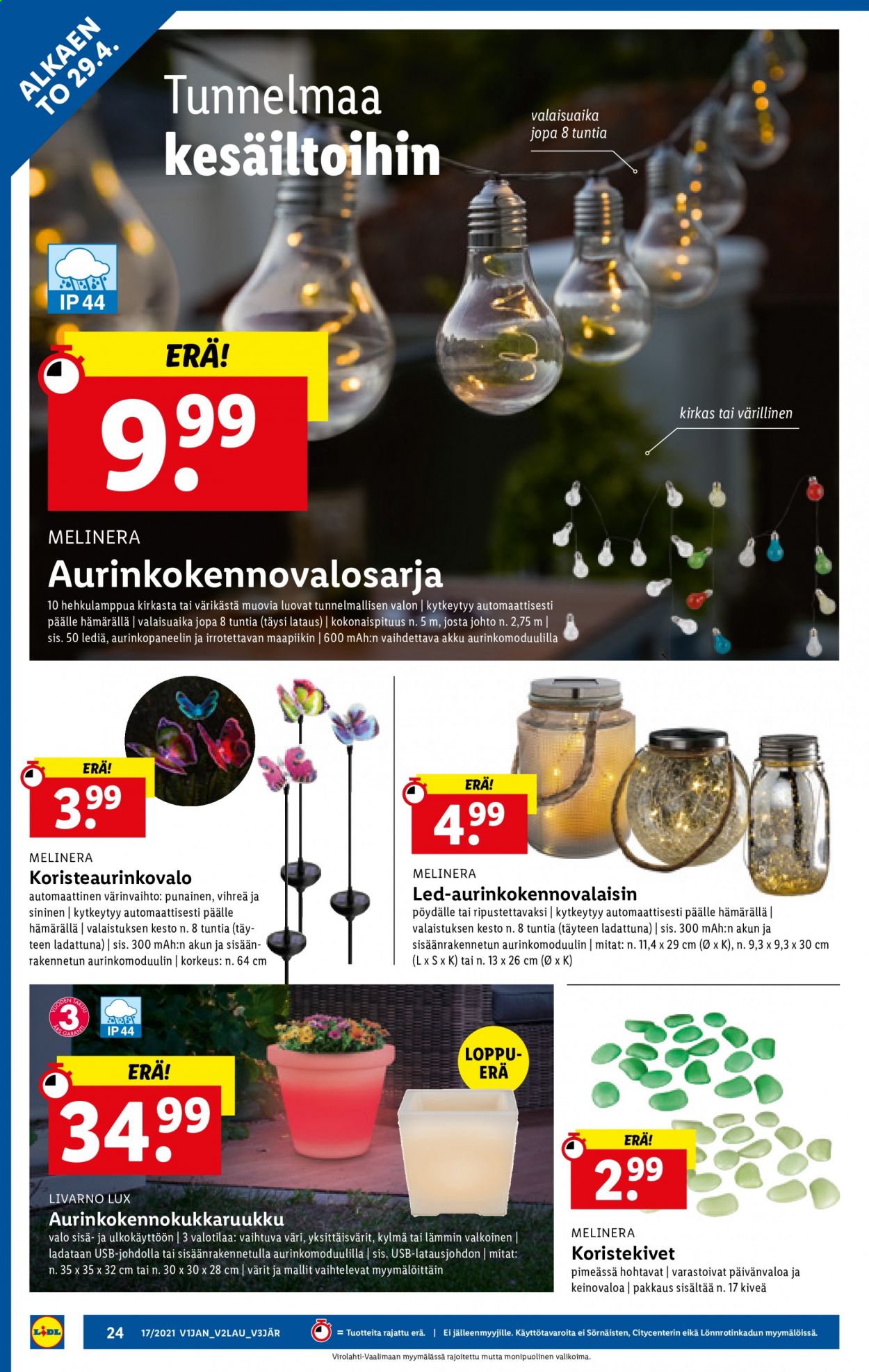 Lidl tarjoukset - 29.04.2021 - 05.05.2021. Sivu 24