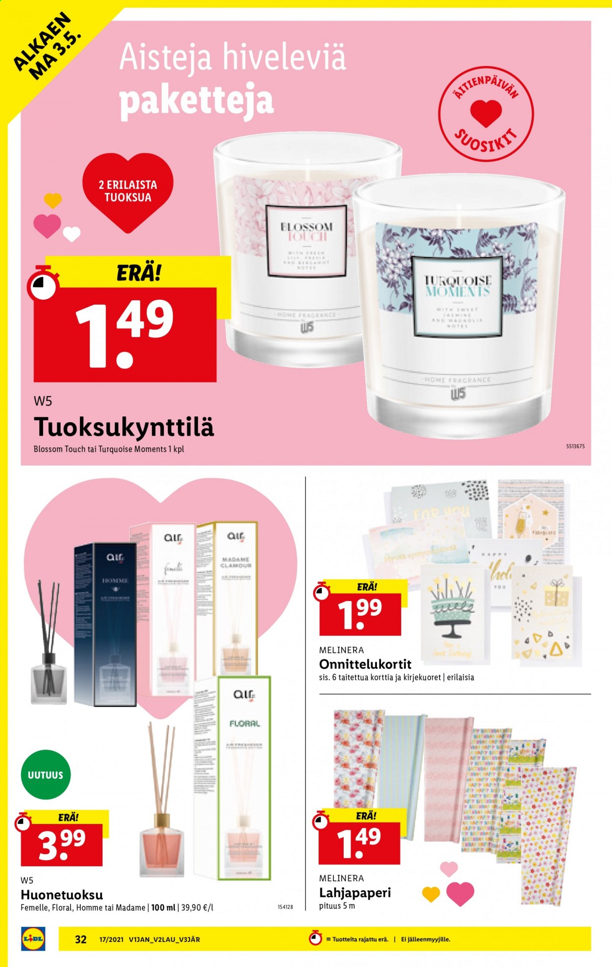 Lidl tarjoukset - 29.04.2021 - 05.05.2021. Sivu 32