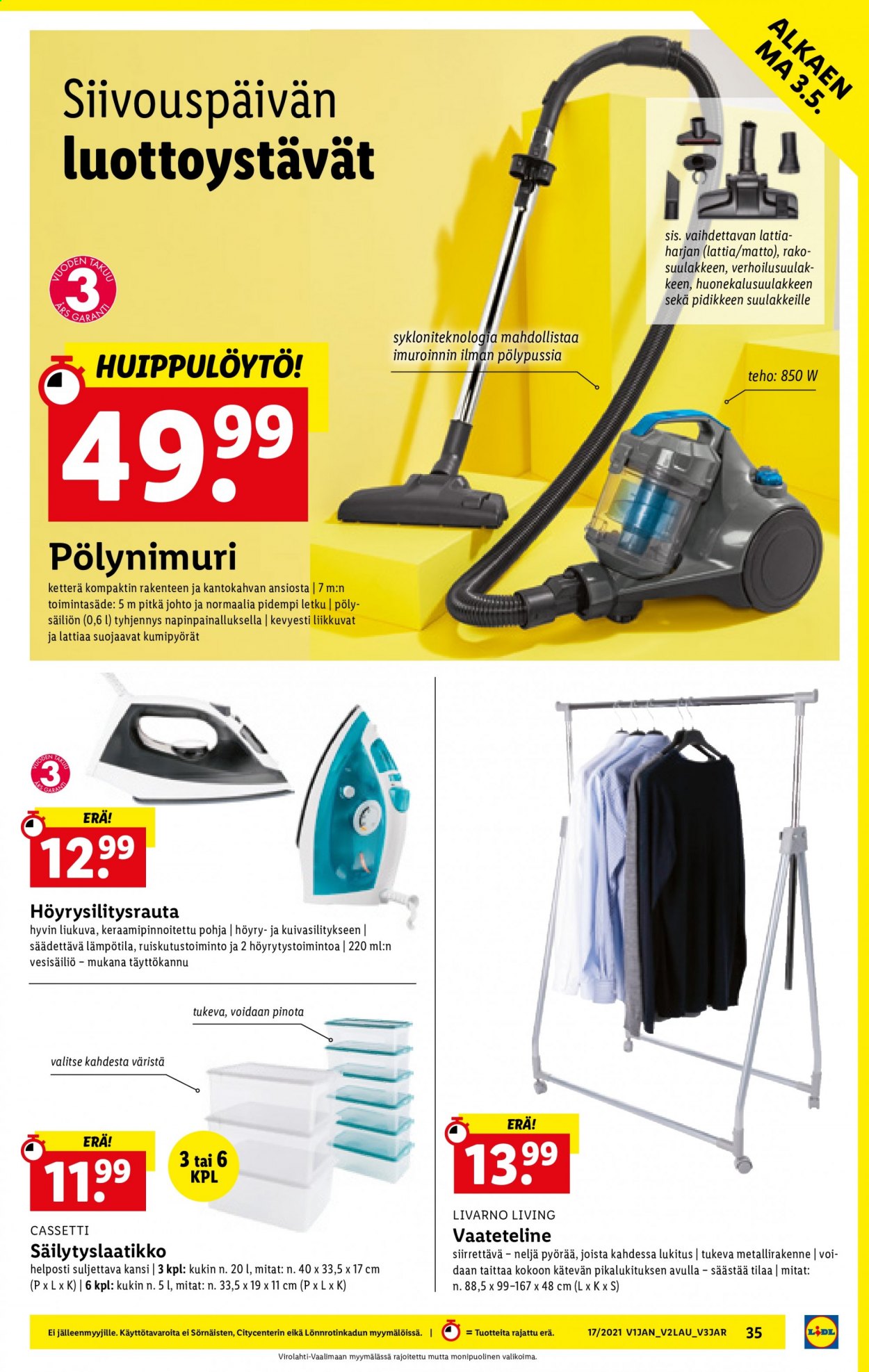 Lidl tarjoukset - 29.04.2021 - 05.05.2021. Sivu 35