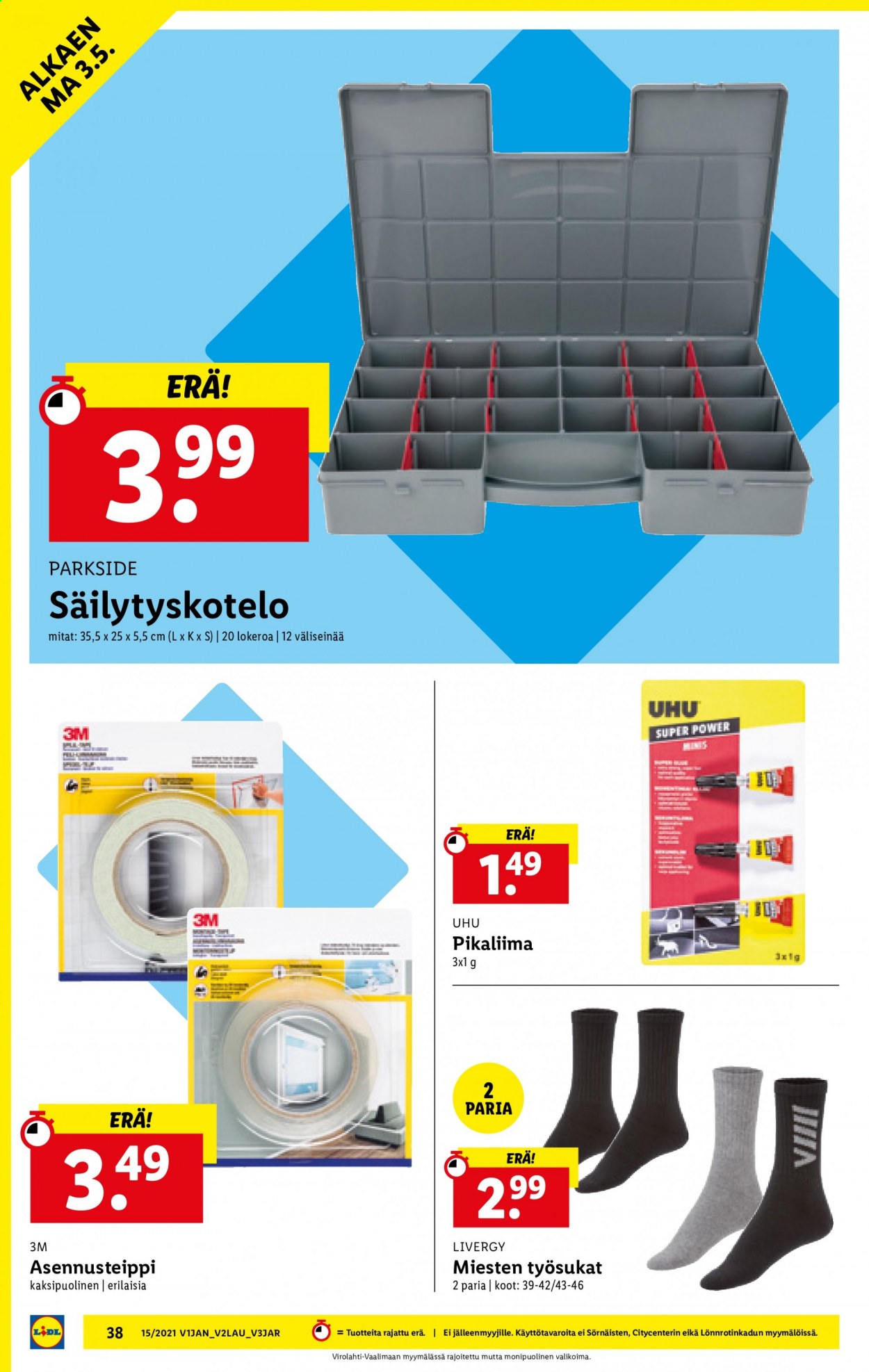 Lidl tarjoukset - 29.04.2021 - 05.05.2021. Sivu 38