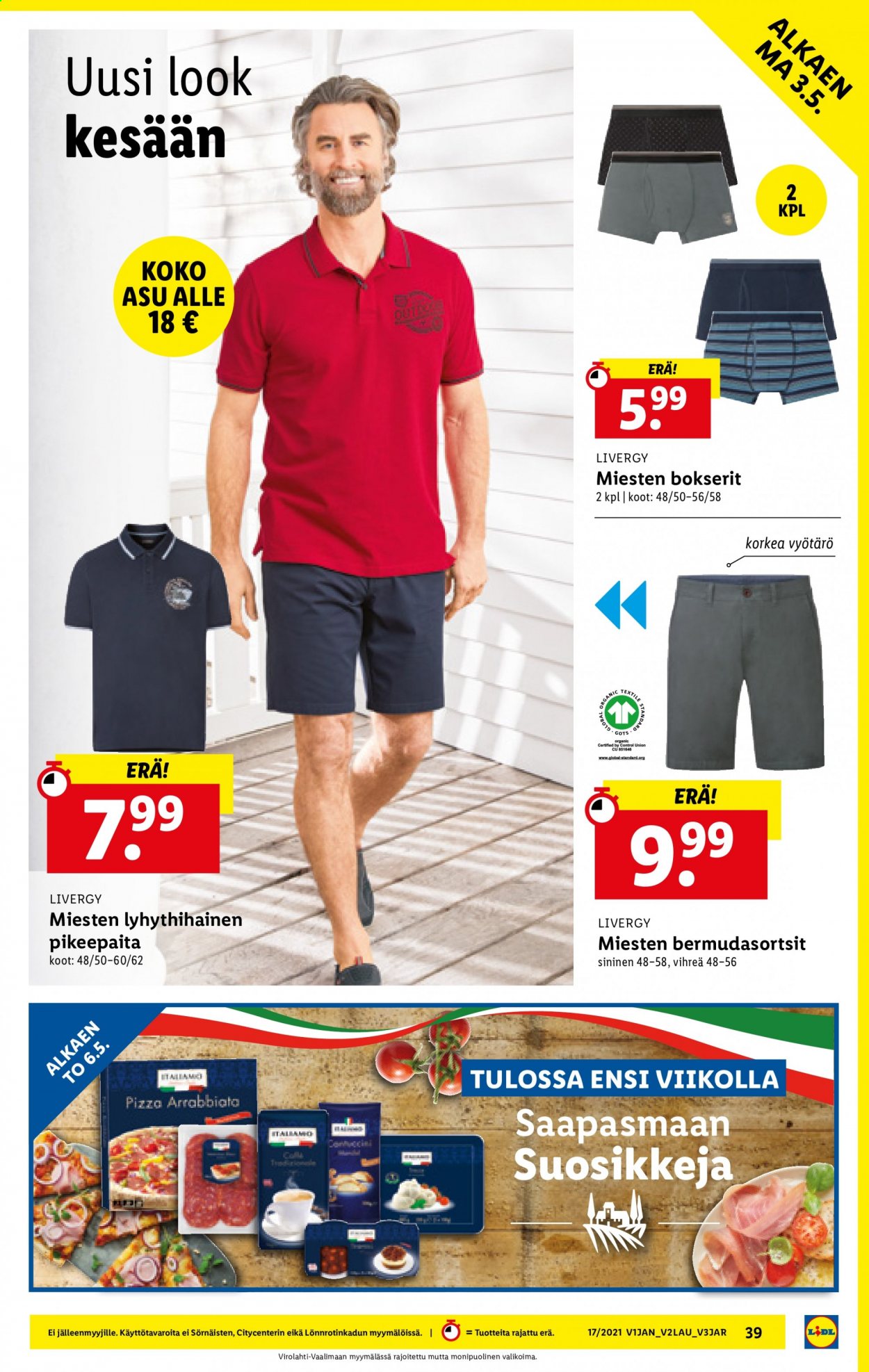 Lidl tarjoukset - 29.04.2021 - 05.05.2021. Sivu 39