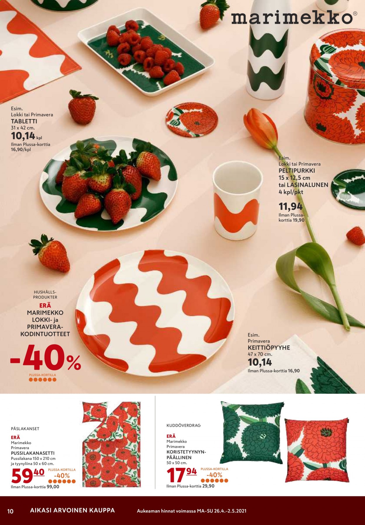 K-citymarket tarjoukset - 26.04.2021 - 27.04.2021. Sivu 10