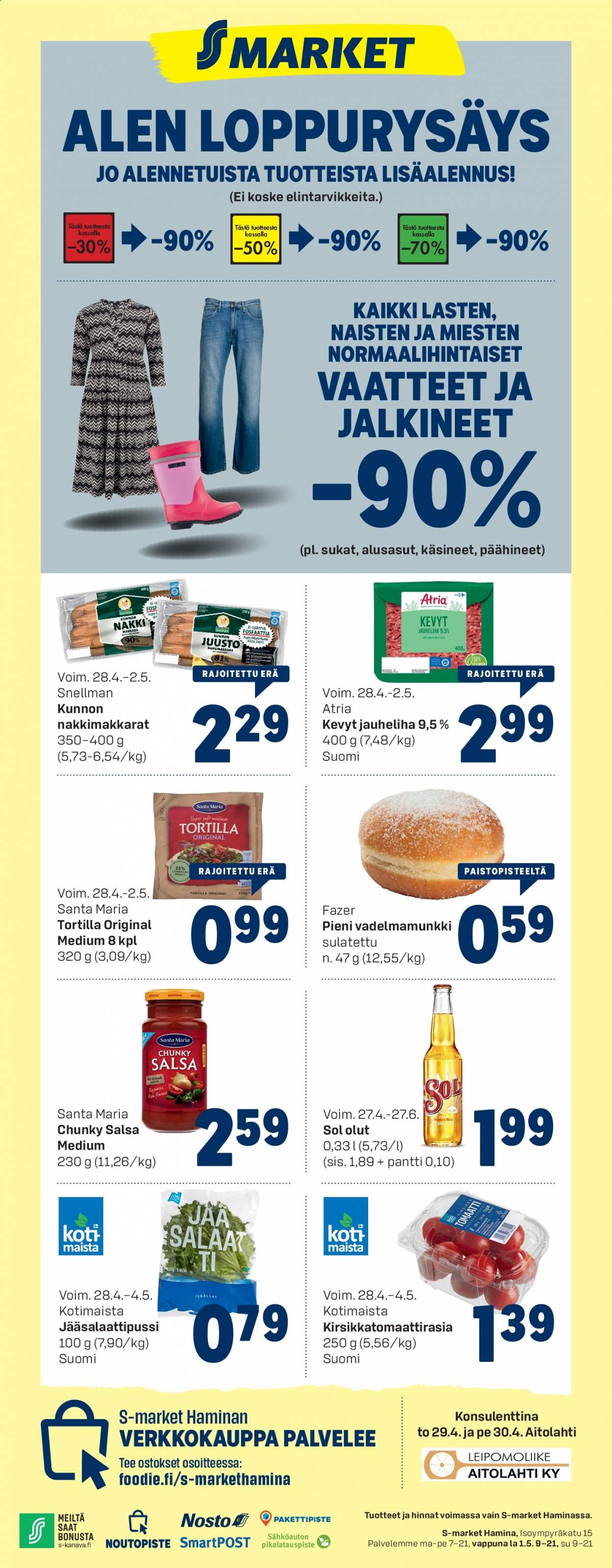 S-market tarjoukset - 28.04.2021 - 02.05.2021. Sivu 1