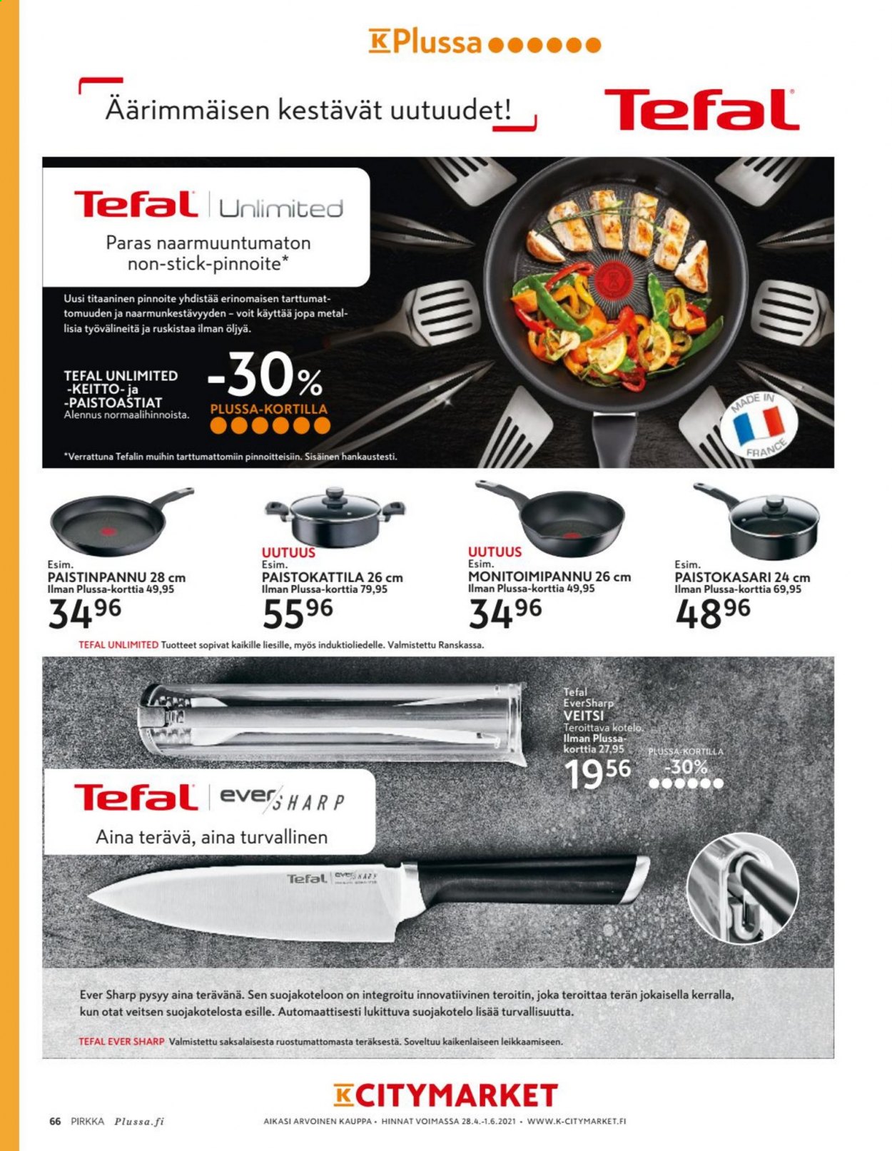 K-citymarket tarjoukset - 28.04.2021 - 01.06.2021. Sivu 66