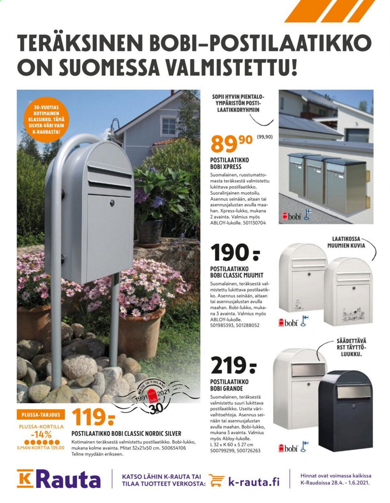 K-citymarket tarjoukset - 28.04.2021 - 01.06.2021. Sivu 75