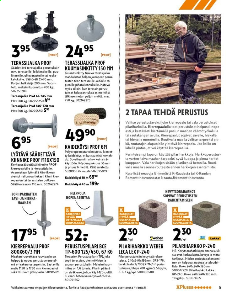 K-Rauta tarjoukset - 21.04.2021 - 04.05.2021. Sivu 5