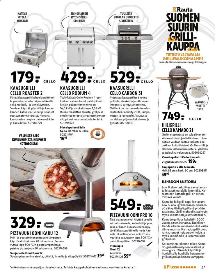 K-Rauta tarjoukset - 21.04.2021 - 04.05.2021. Sivu 37