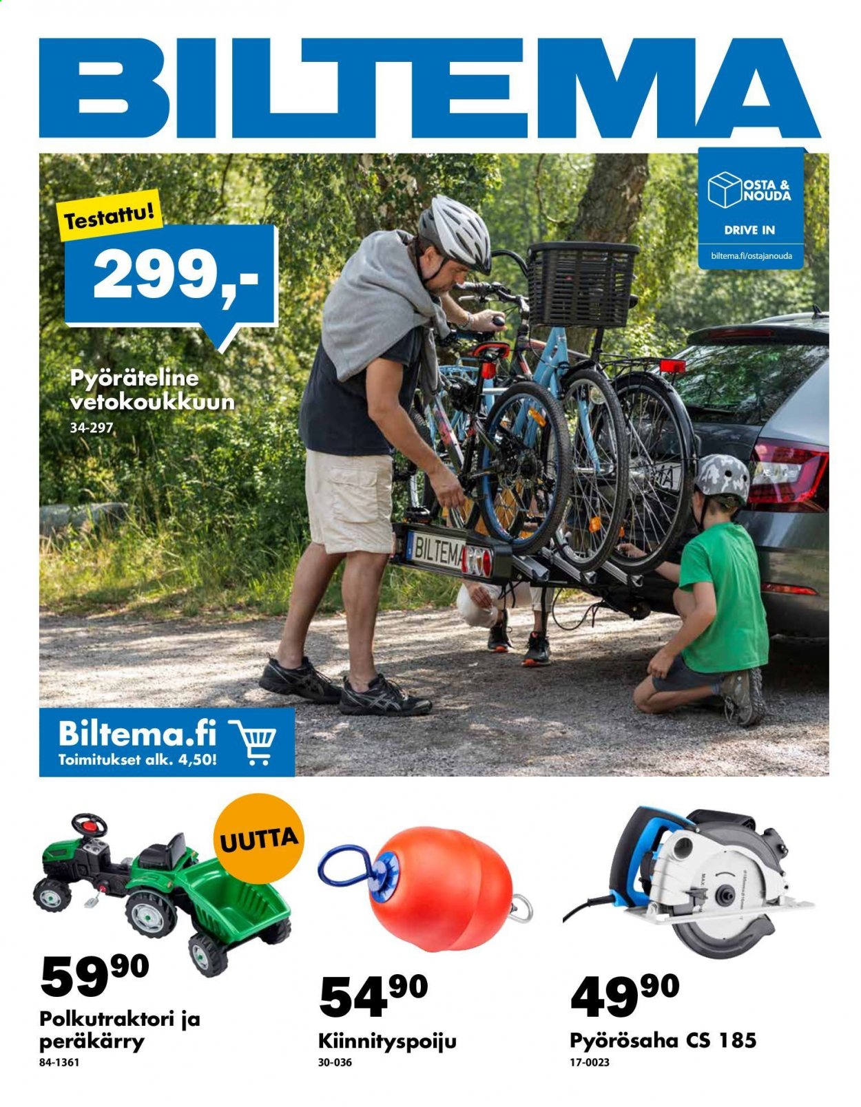 Biltema tarjoukset - 26.04.2021 - 02.05.2021. Sivu 1