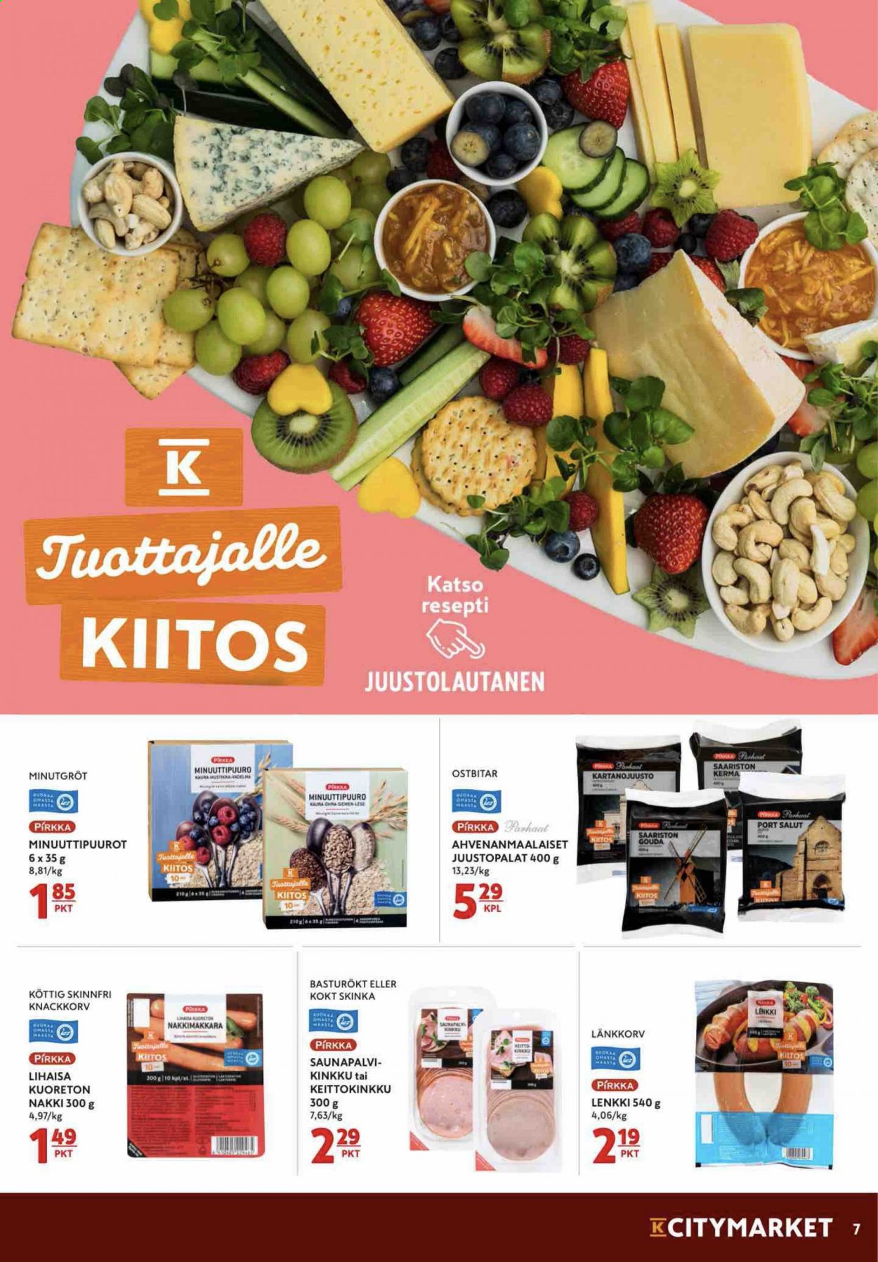 K-citymarket tarjoukset - 03.05.2021 - 05.05.2021. Sivu 7