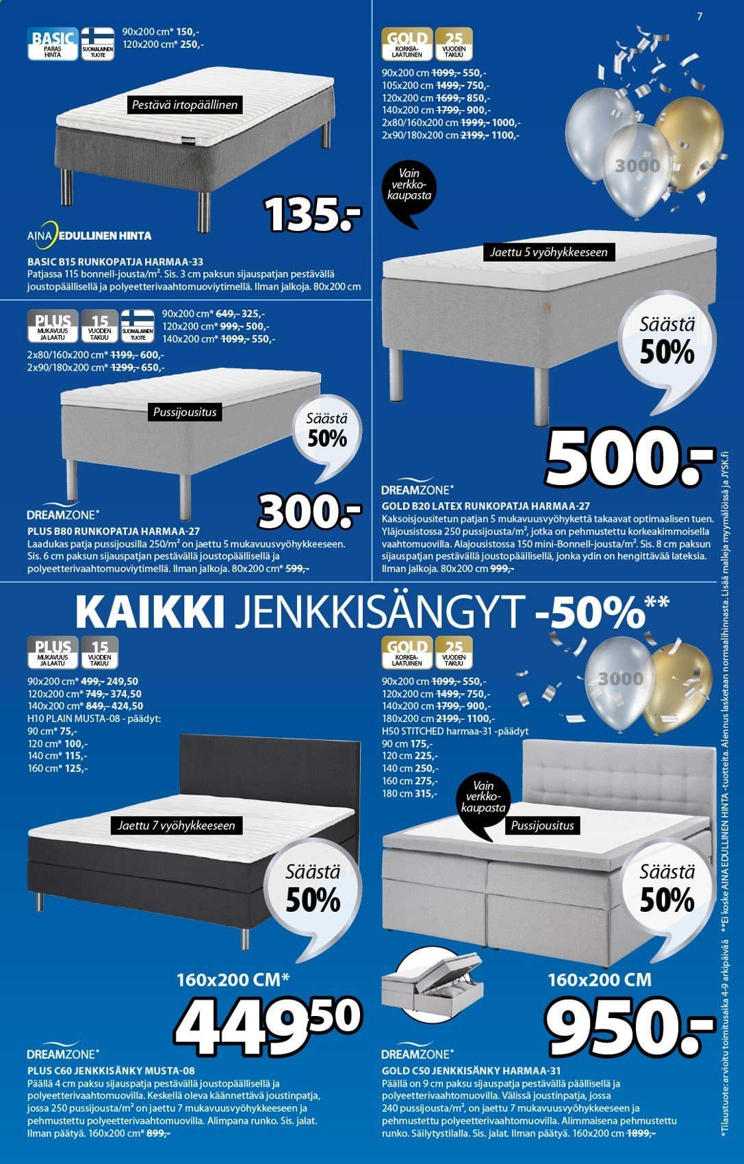 JYSK tarjoukset - 03.05.2021 - 16.05.2021. Sivu 7