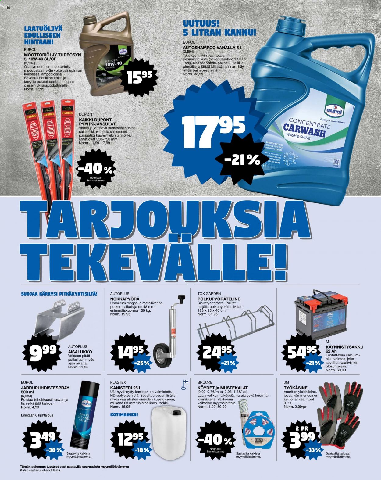 Tokmanni tarjoukset - 03.05.2021 - 09.05.2021. Sivu 16