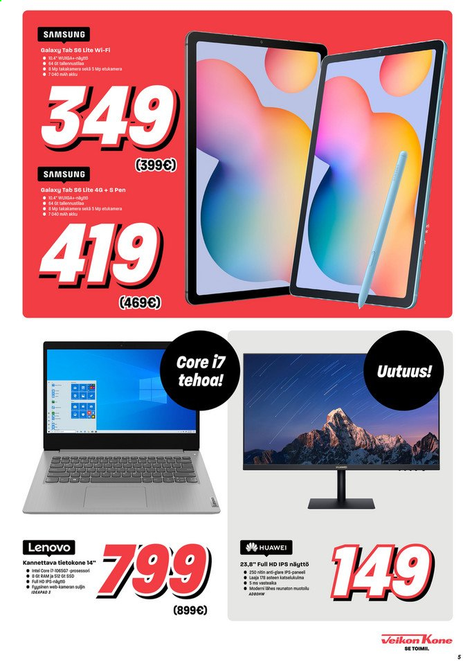 Veikon Kone tarjoukset - 02.05.2021 - 16.05.2021. Sivu 5