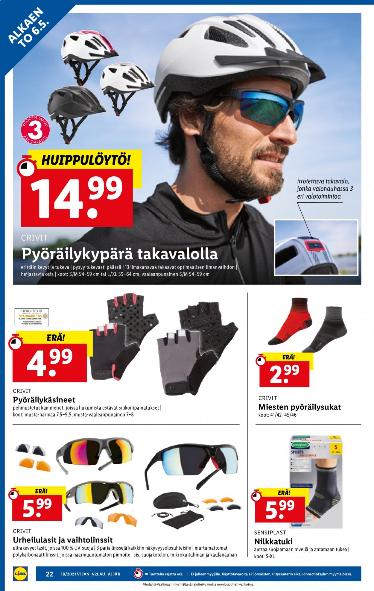 Lidl tarjoukset - 06.05.2021 - 11.05.2021. Sivu 22