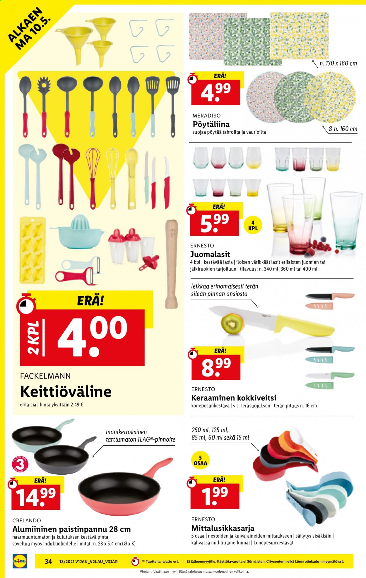 Lidl tarjoukset - 06.05.2021 - 11.05.2021. Sivu 34