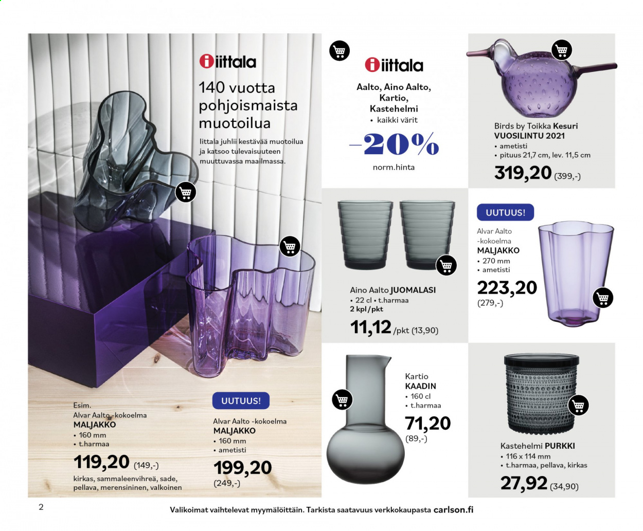 Carlson tarjoukset - 29.04.2021 - 31.05.2021. Sivu 2