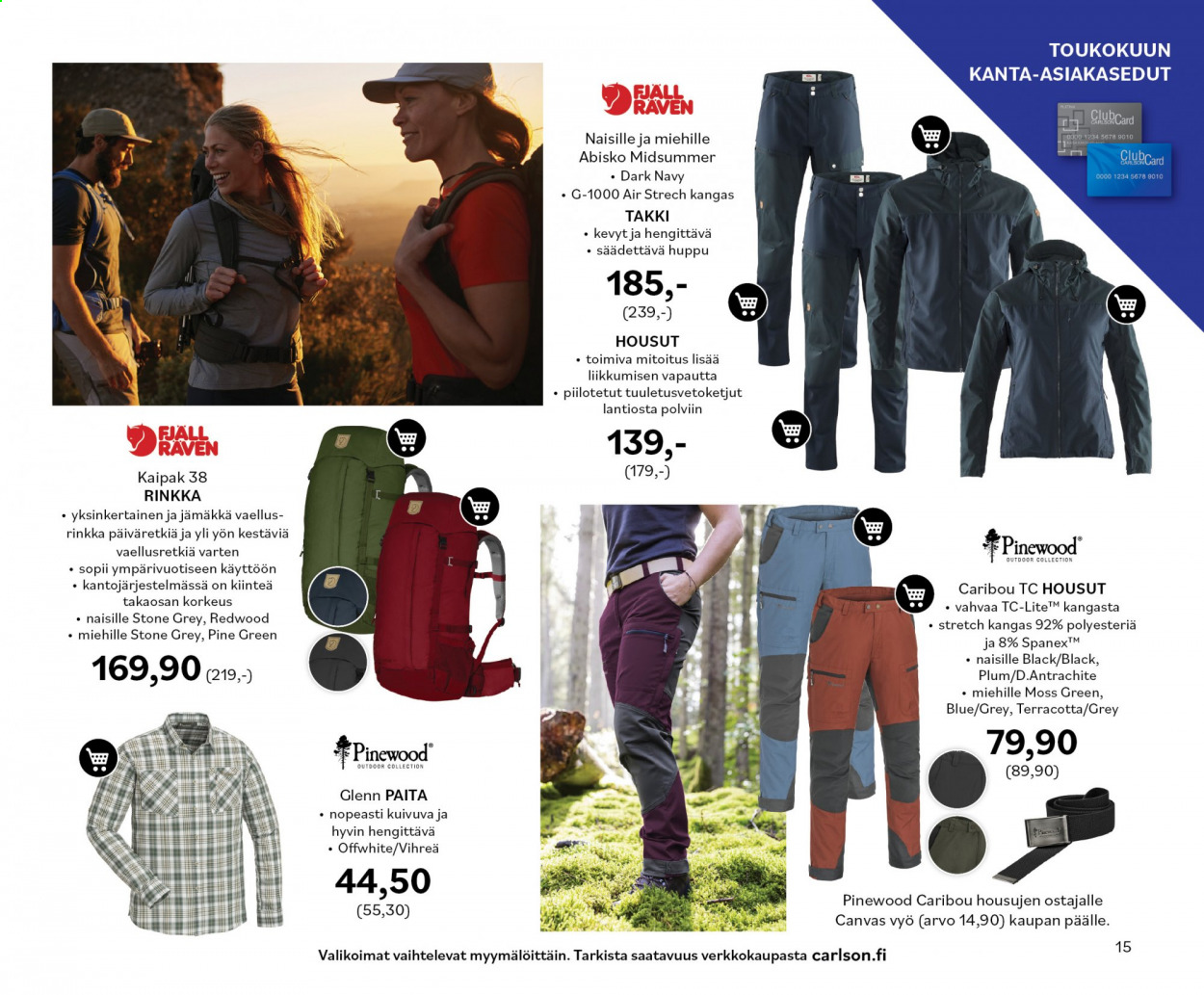 Carlson tarjoukset - 29.04.2021 - 31.05.2021. Sivu 15