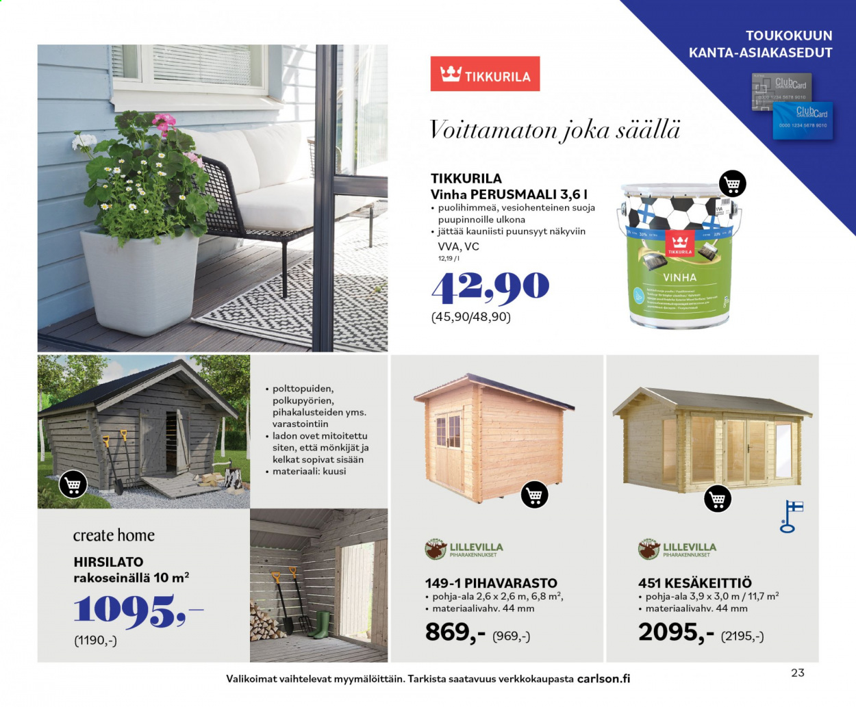 Carlson tarjoukset - 29.04.2021 - 31.05.2021. Sivu 23