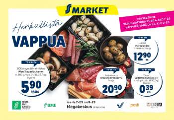 S-market tarjoukset .