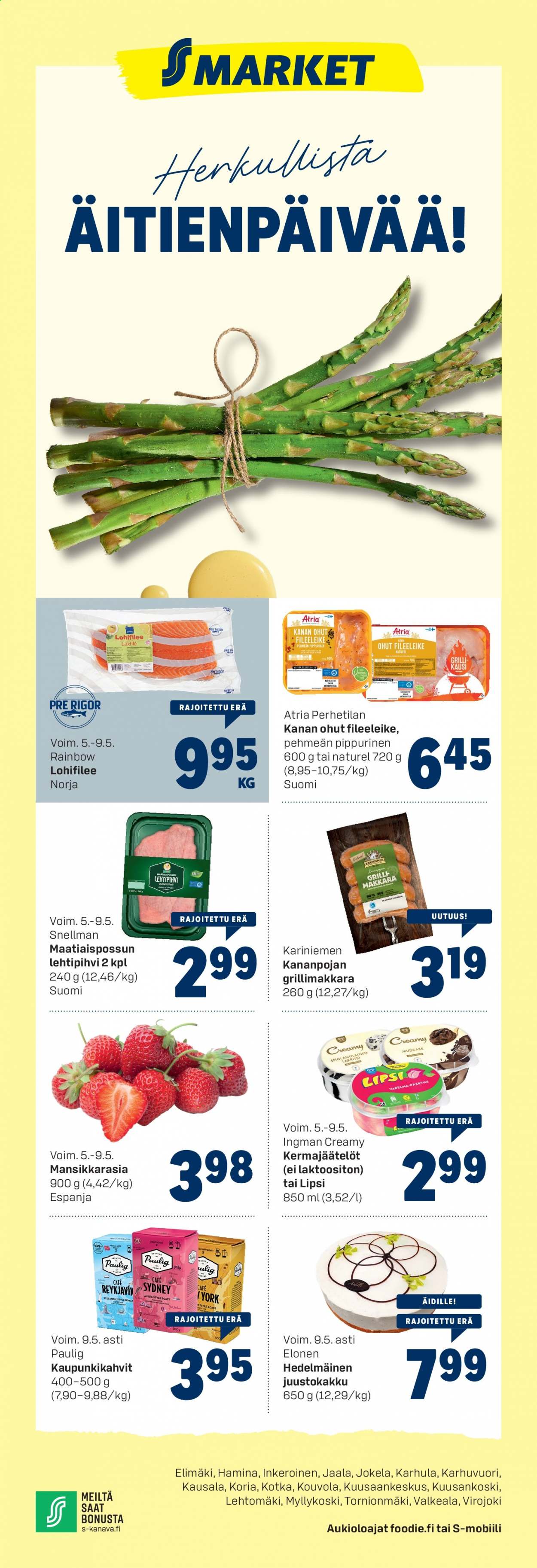 S-market tarjoukset - 05.05.2021 - 09.05.2021. Sivu 1