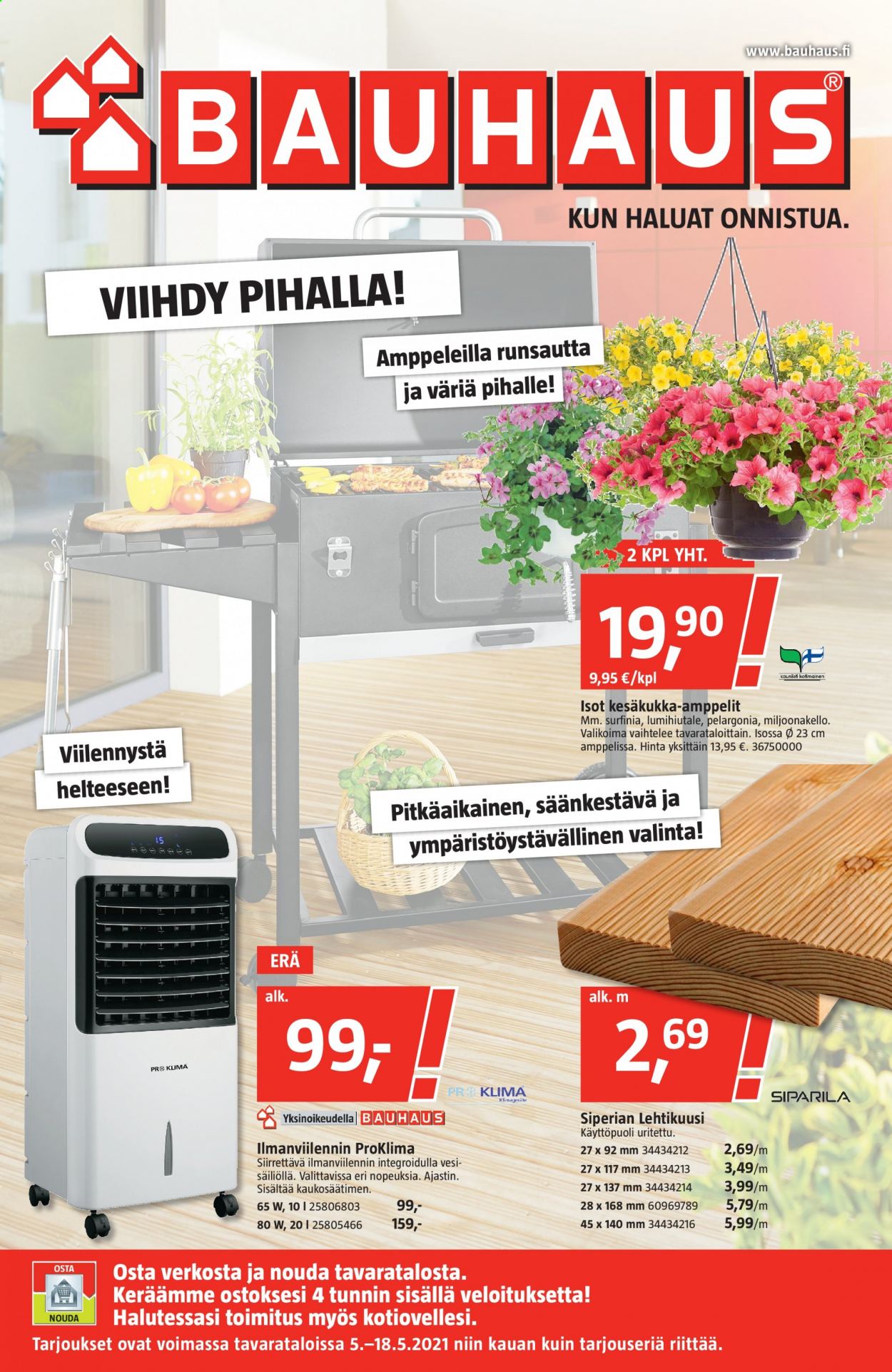 Bauhaus tarjoukset - 05.05.2021 - 18.05.2021. Sivu 1