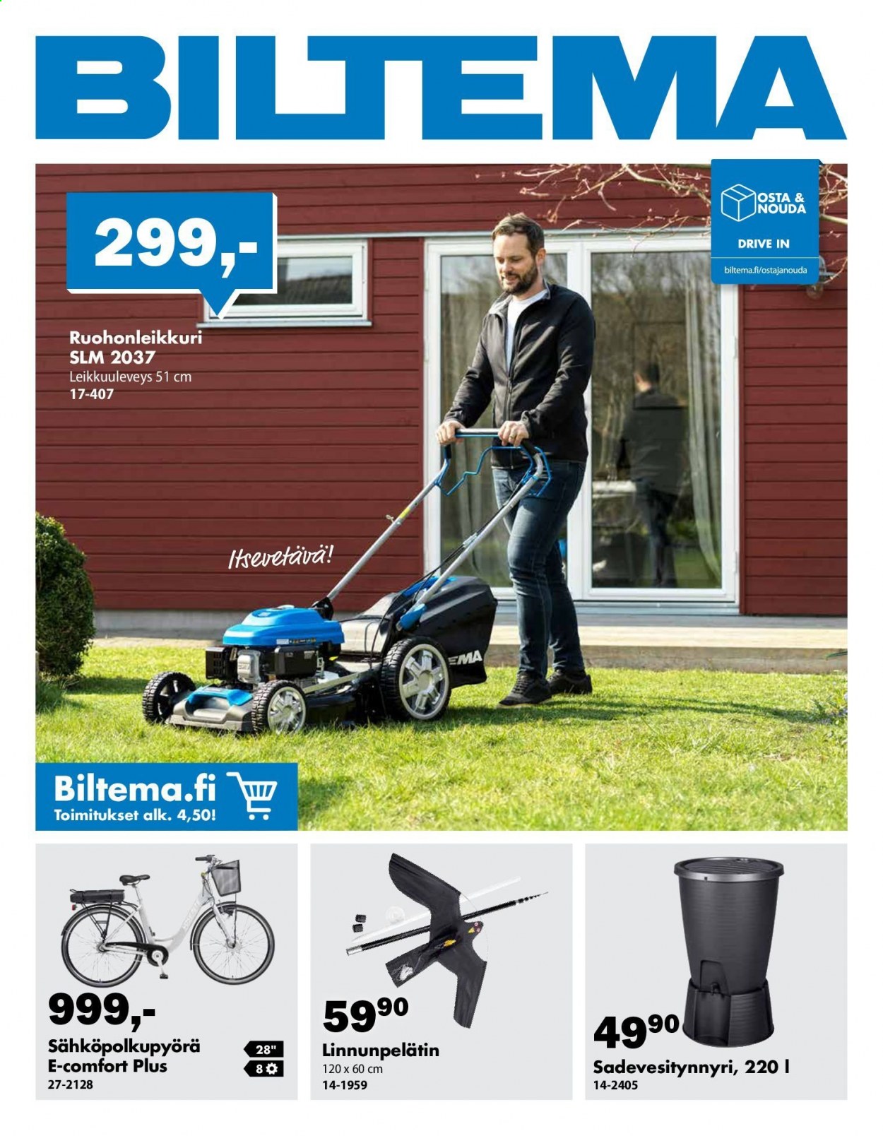 Biltema tarjoukset - 06.05.2021 - 09.05.2021. Sivu 1