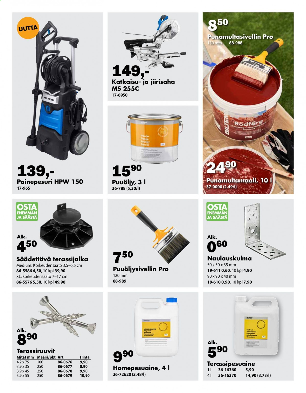 Biltema tarjoukset - 06.05.2021 - 09.05.2021. Sivu 5
