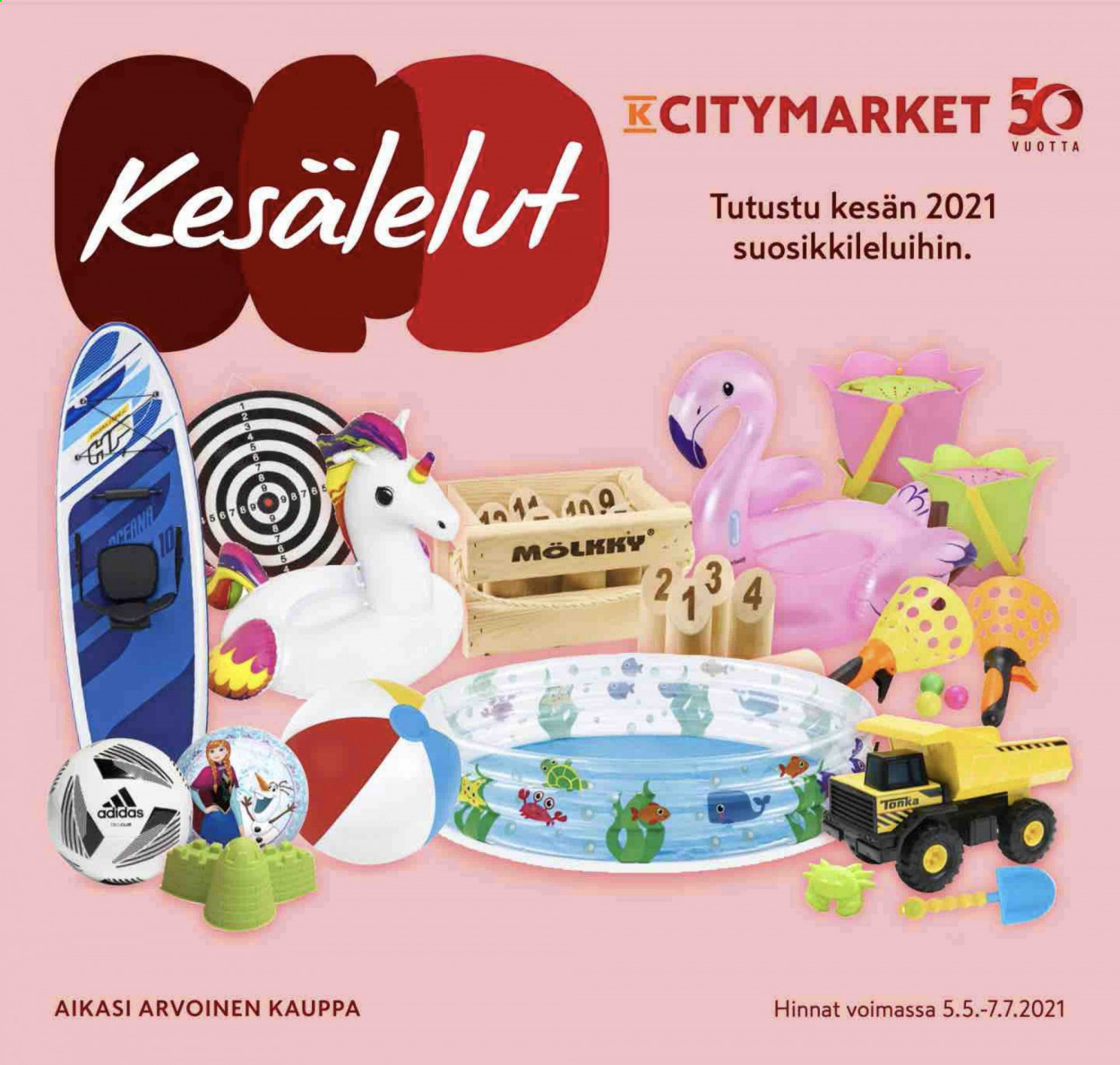K-citymarket tarjoukset - 05.05.2021 - 07.07.2021. Sivu 1