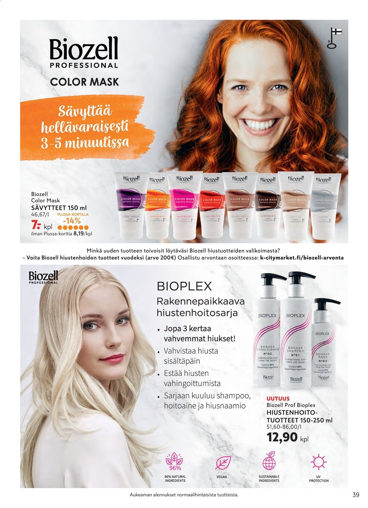 K-citymarket tarjoukset - 21.04.2021 - 09.05.2021. Sivu 39