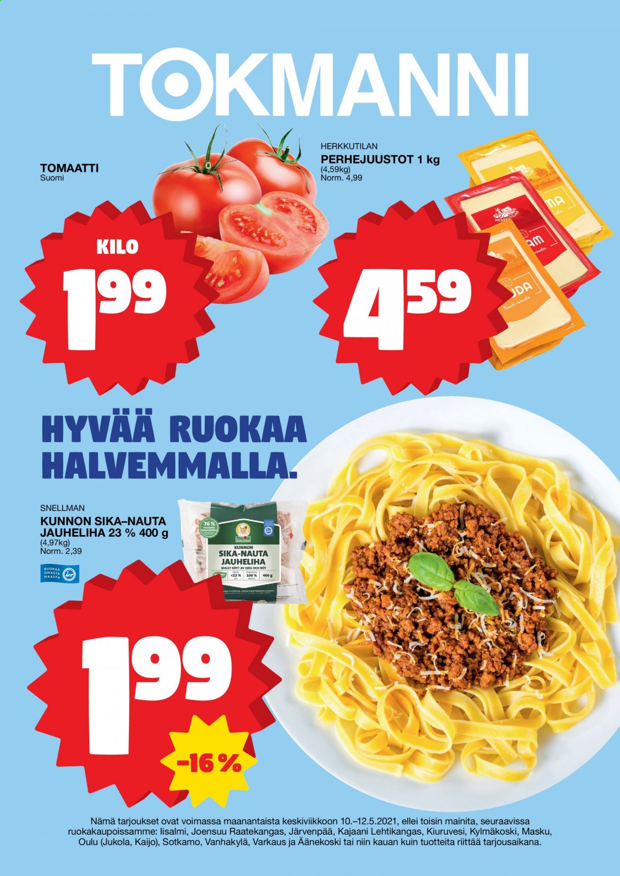 Tokmanni tarjoukset - 10.05.2021 - 12.05.2021. Sivu 1