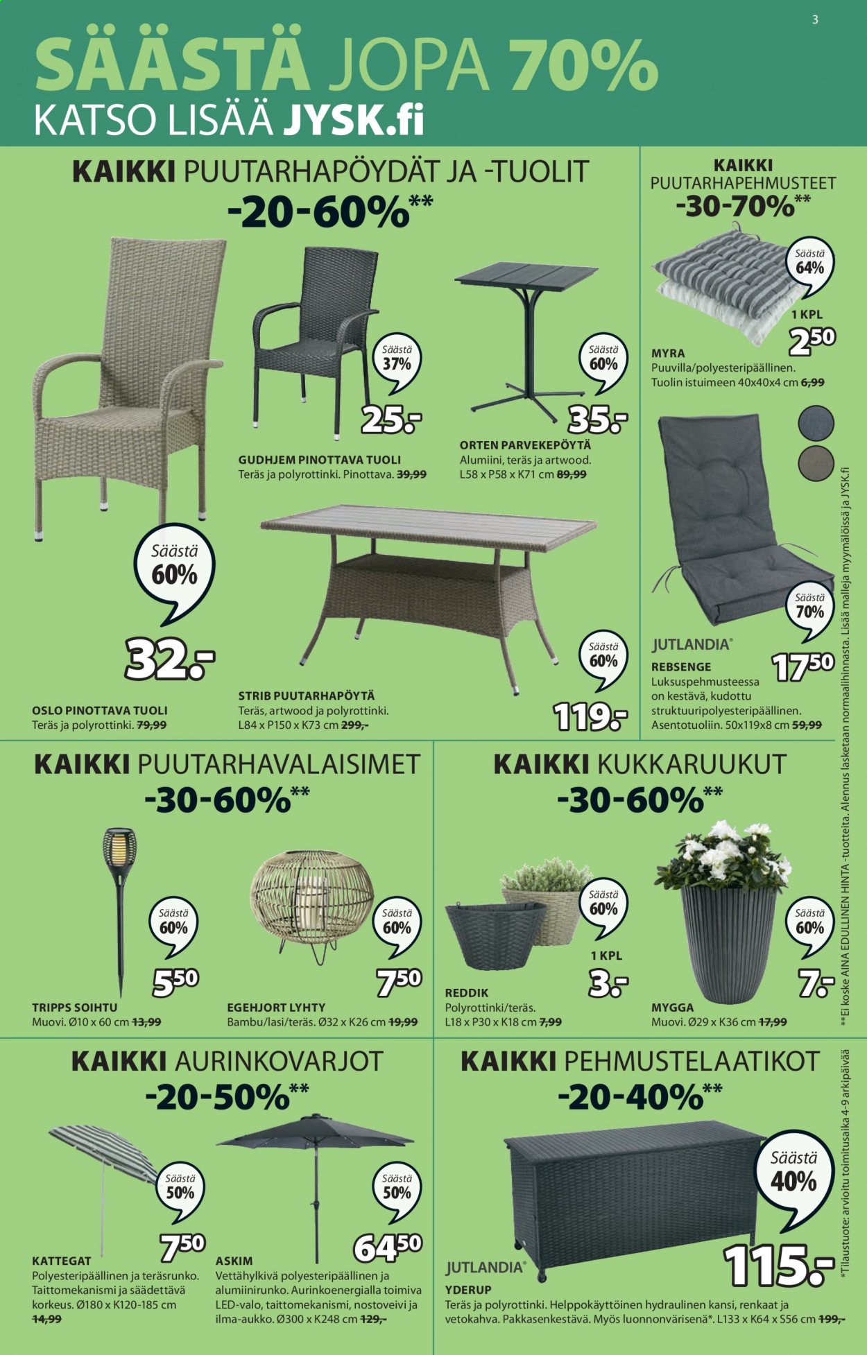 JYSK tarjoukset - 10.05.2021 - 16.05.2021. Sivu 3