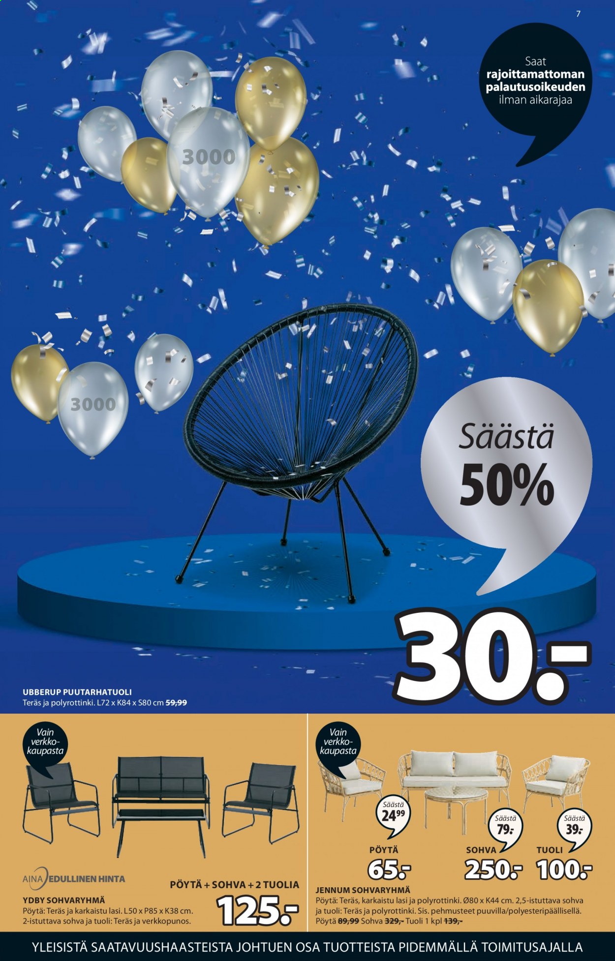 JYSK tarjoukset - 10.05.2021 - 16.05.2021. Sivu 7